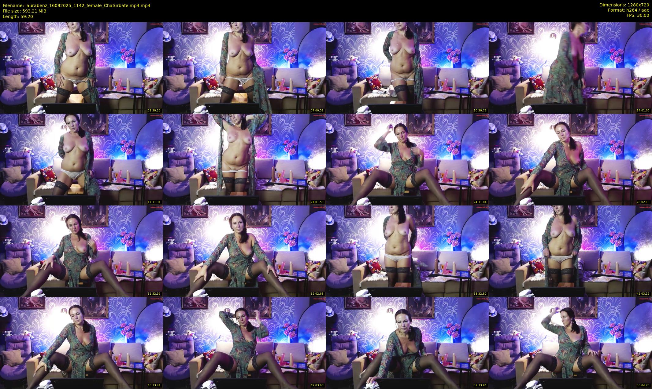 laurabenz — 60 minute Chaturbate female cam show recording, 720p, Sep 16, 2025