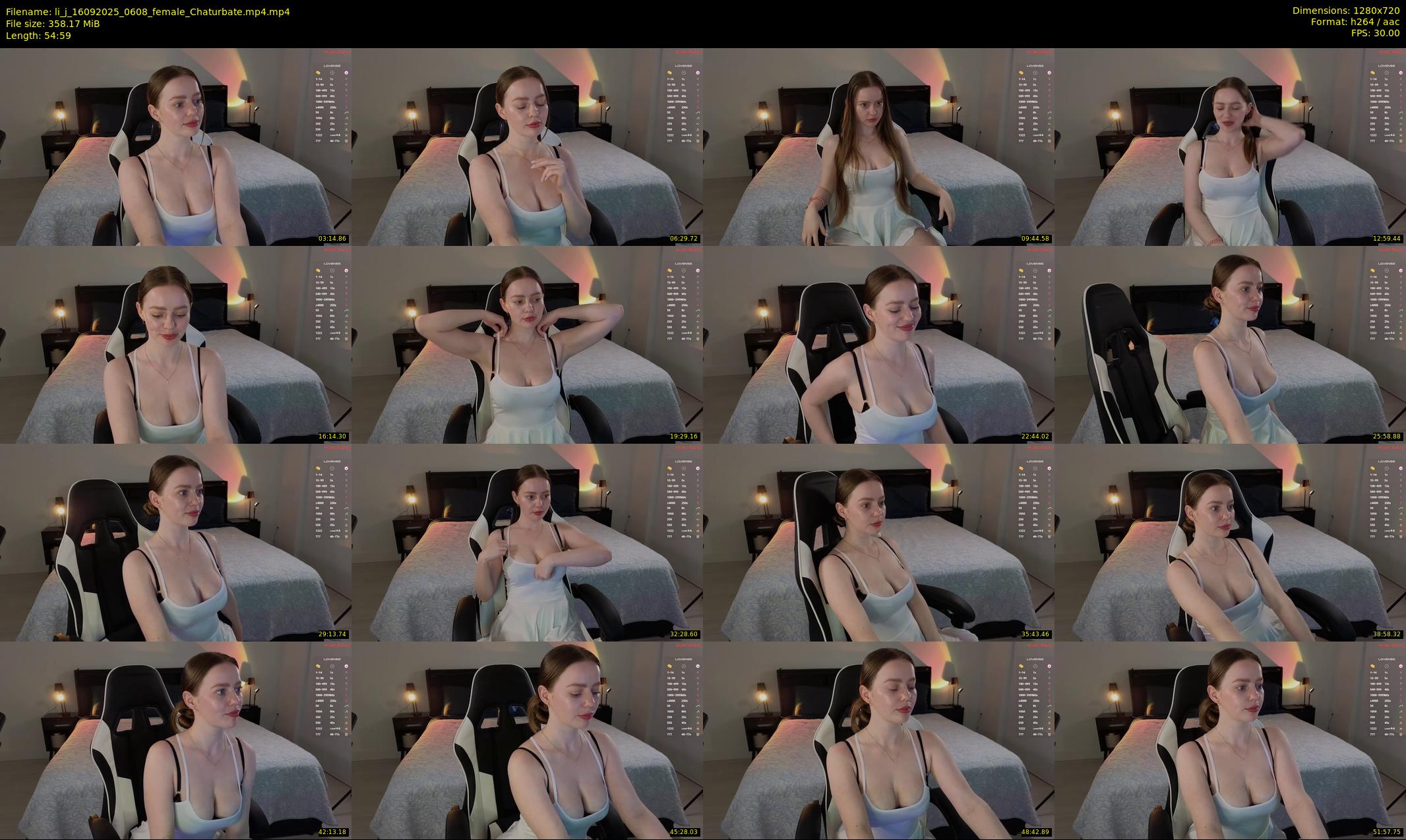 li_j — 55 minute Chaturbate female cam show recording, 720p, Sep 16, 2025