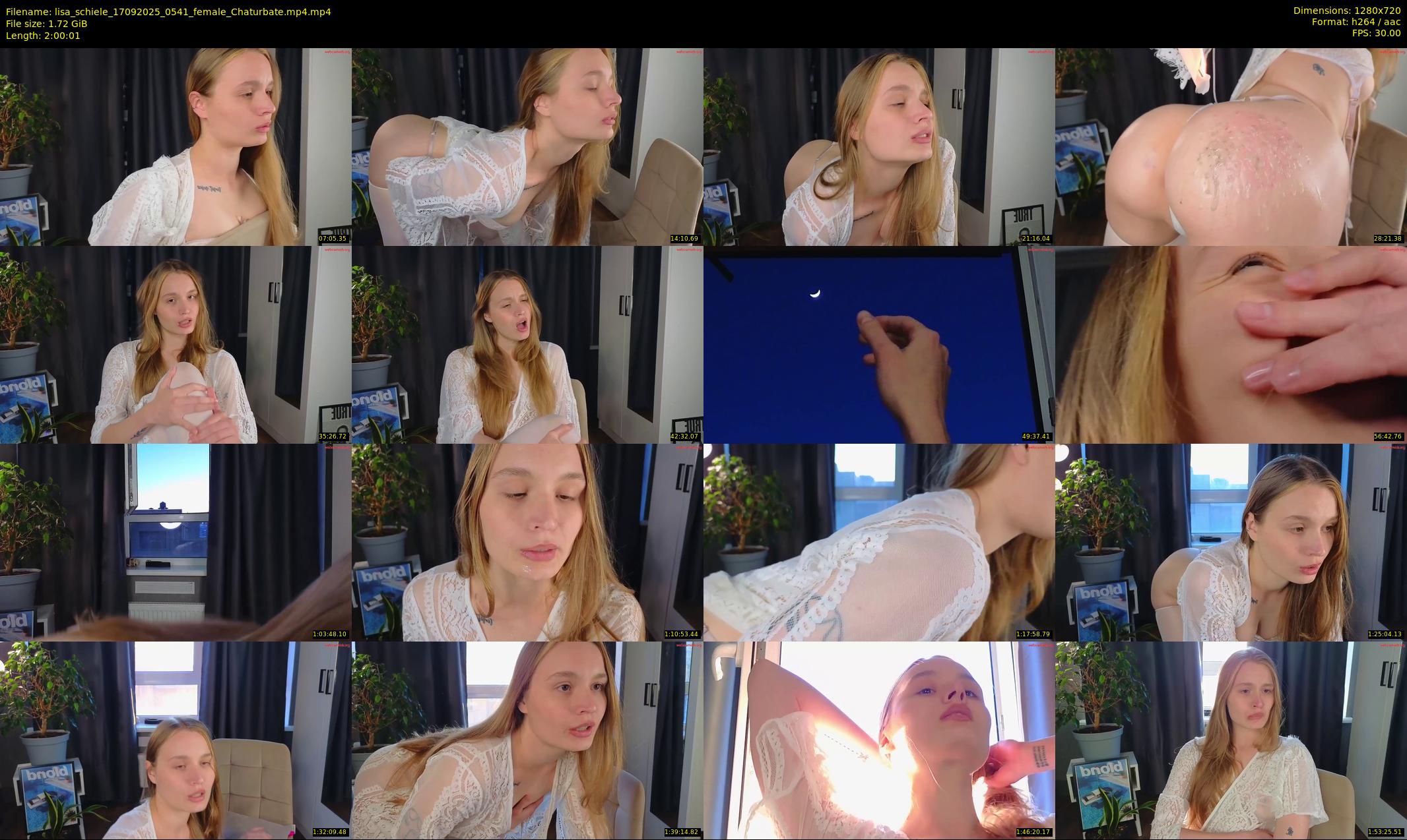 lisa_schiele — 121 minute Chaturbate female cam show recording, 720p, Sep 17, 2025
