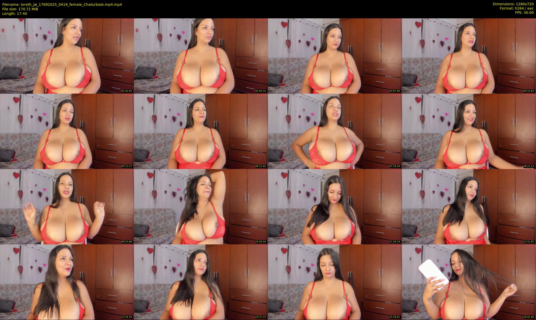 loreth_jw — 18 minute Chaturbate female cam show recording, 720p, Sep 17, 2025