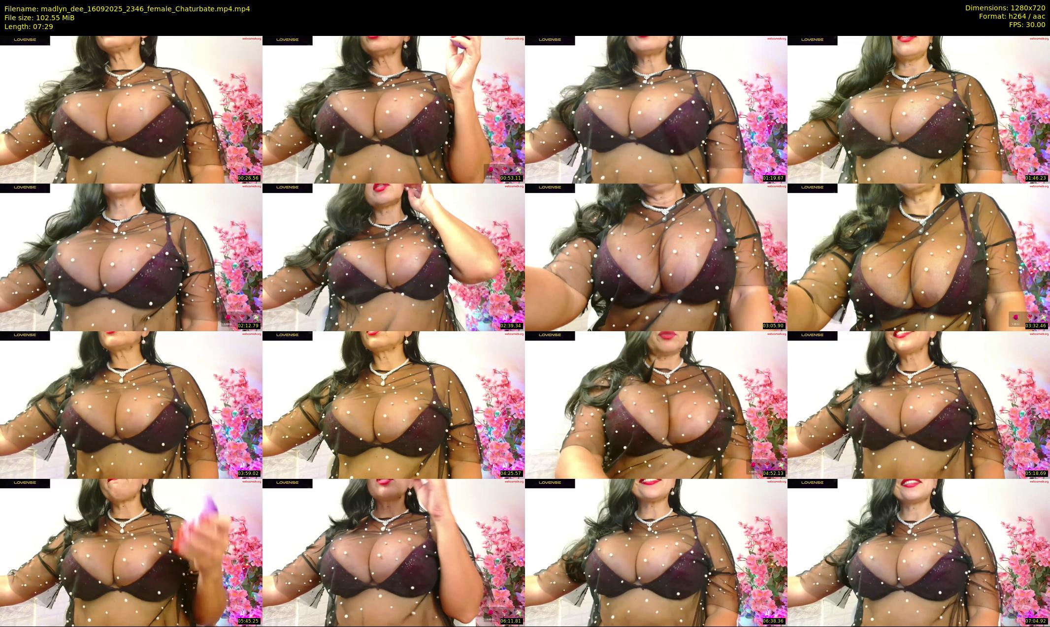 madlyn_dee — 8 minute Chaturbate female cam show recording, 720p, Sep 16, 2025