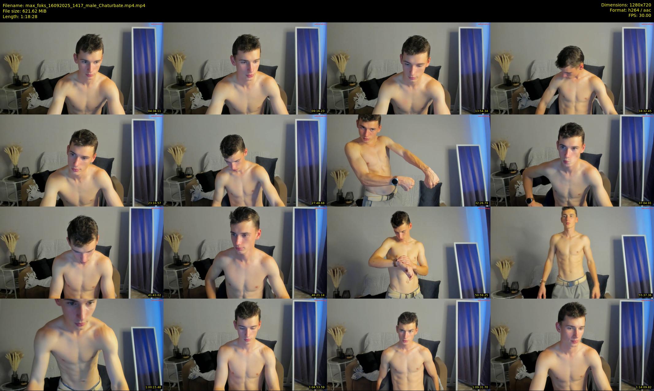 max_foks — 79 minute Chaturbate male cam show recording, 720p, Sep 16, 2025
