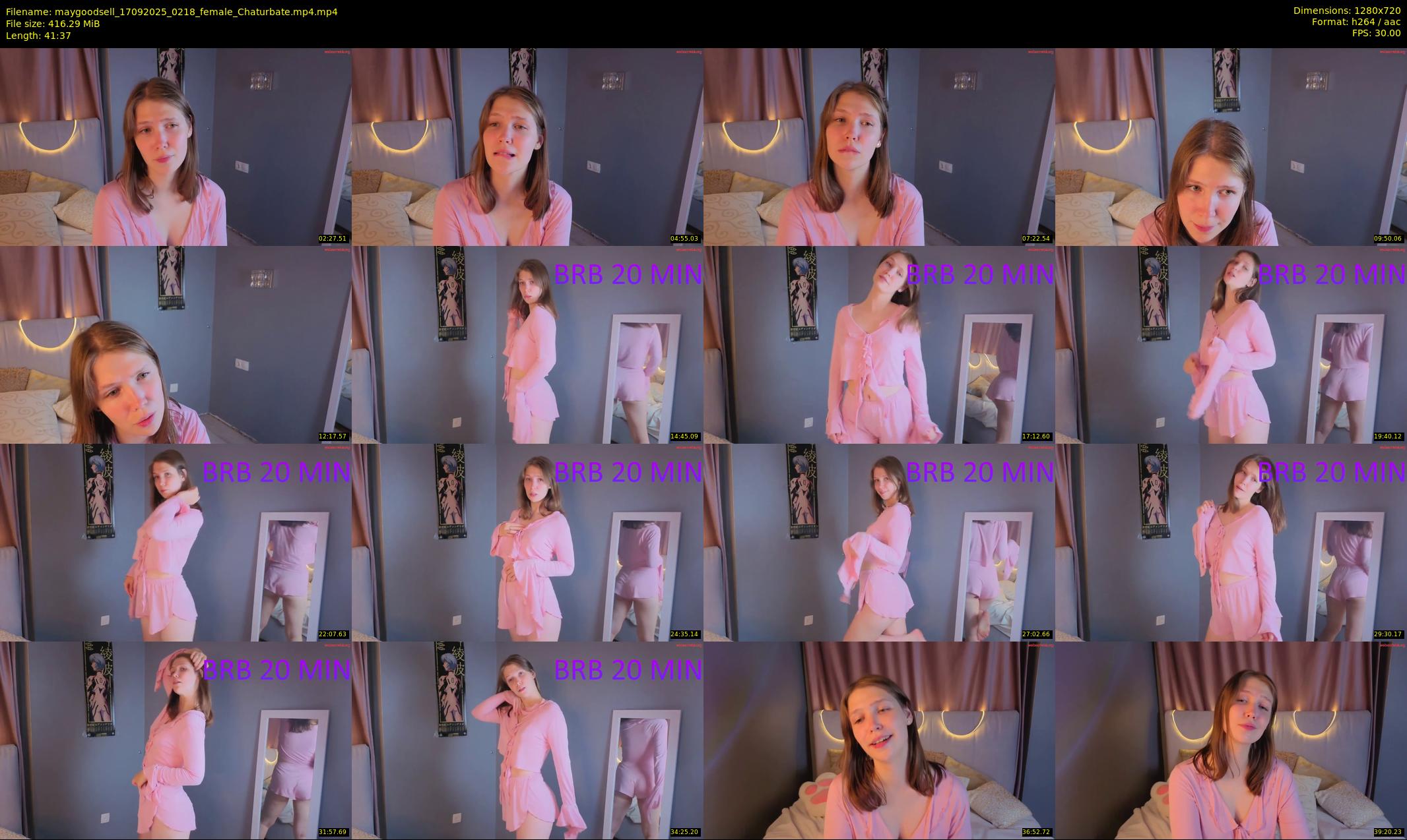 maygoodsell — 42 minute Chaturbate couple cam show recording, 720p, Sep 17, 2025
