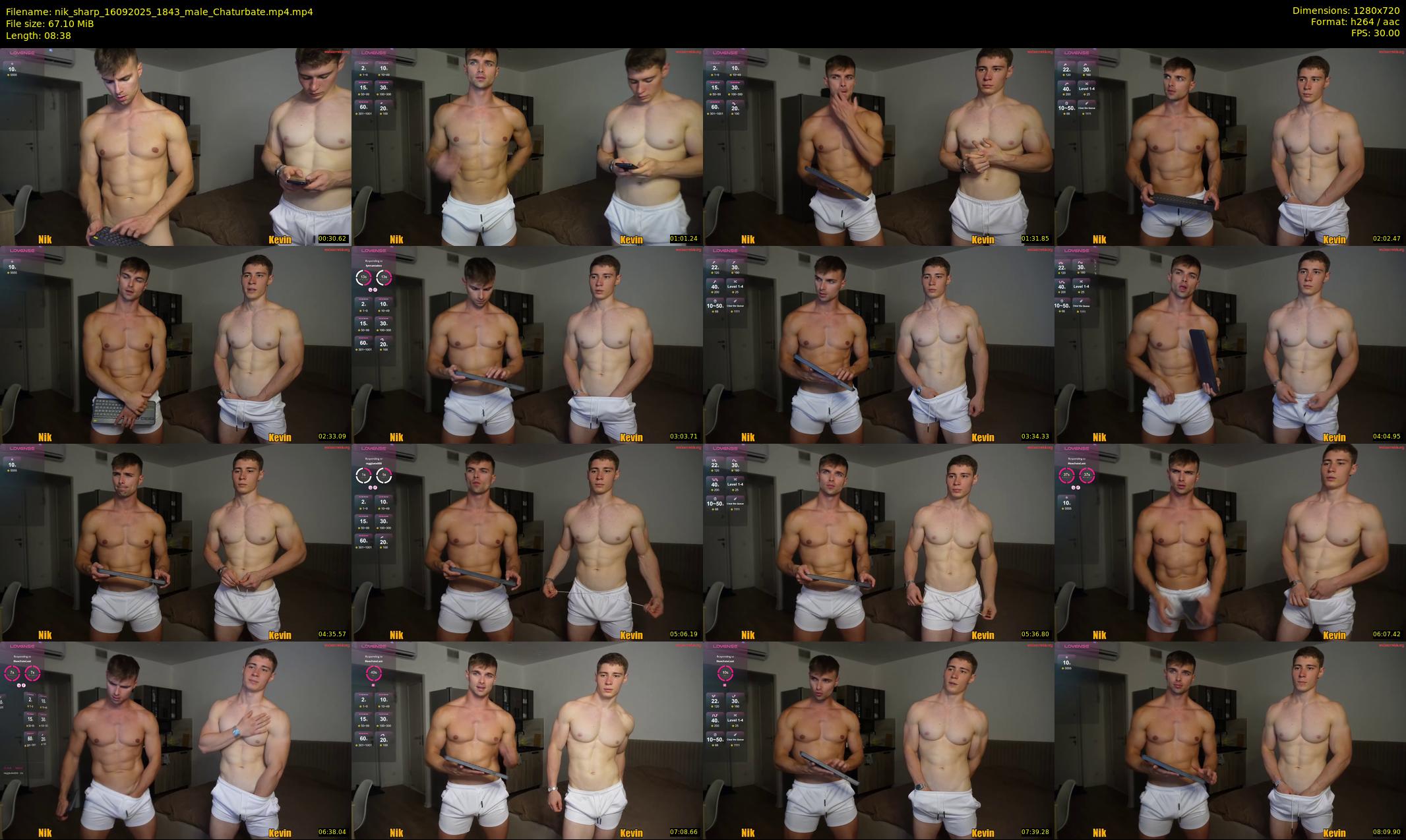 nik_sharp — 9 minute Chaturbate male cam show recording, 720p, Sep 16, 2025