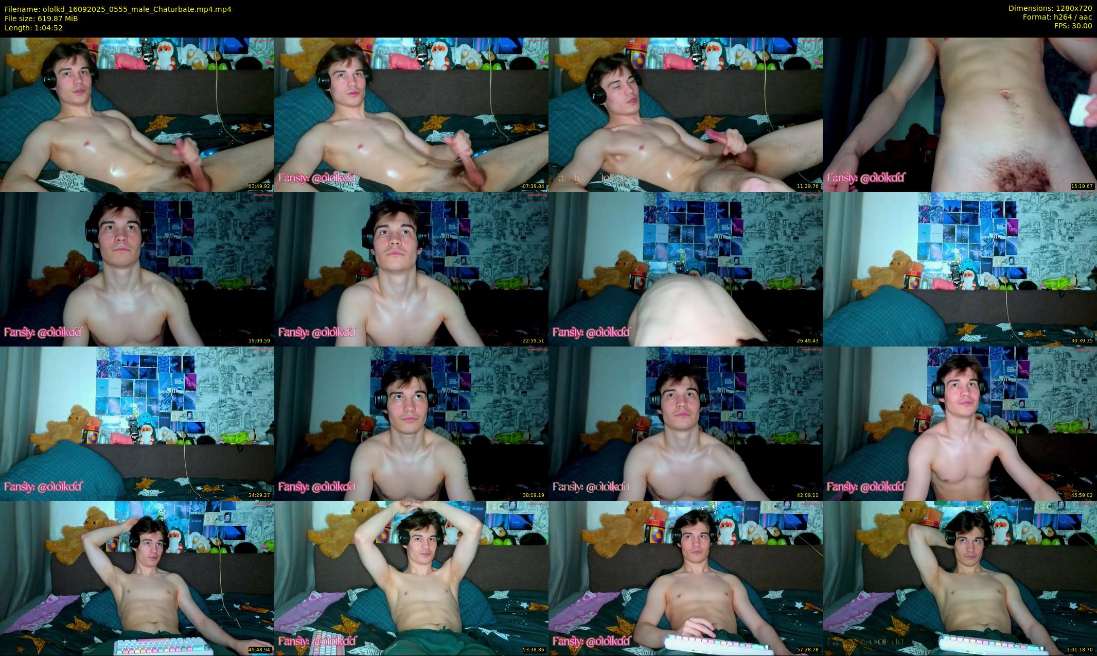 ololkd — 65 minute Chaturbate male cam show recording, 720p, Sep 16, 2025