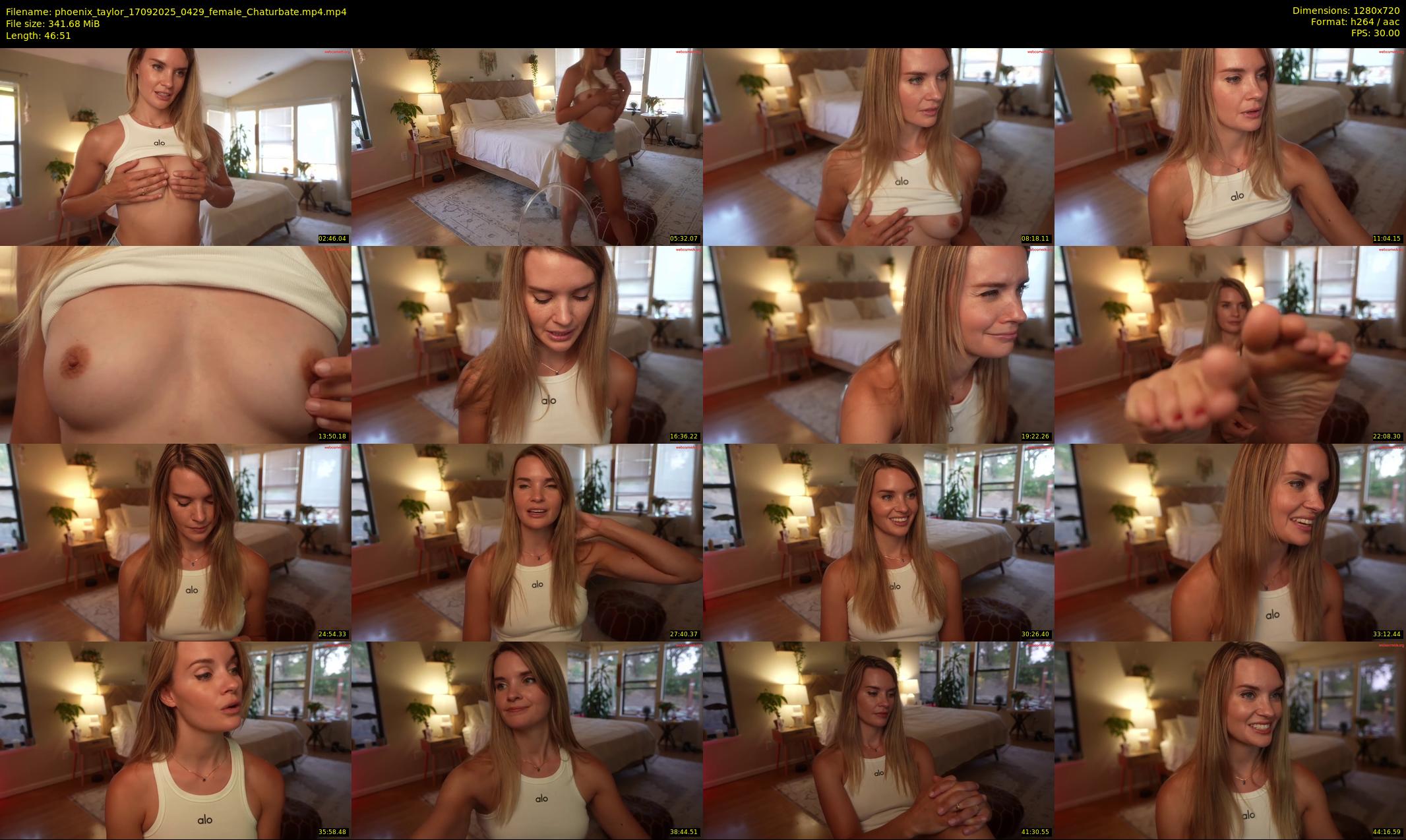 phoenix_taylor — 47 minute Chaturbate female cam show recording, 720p, Sep 17, 2025