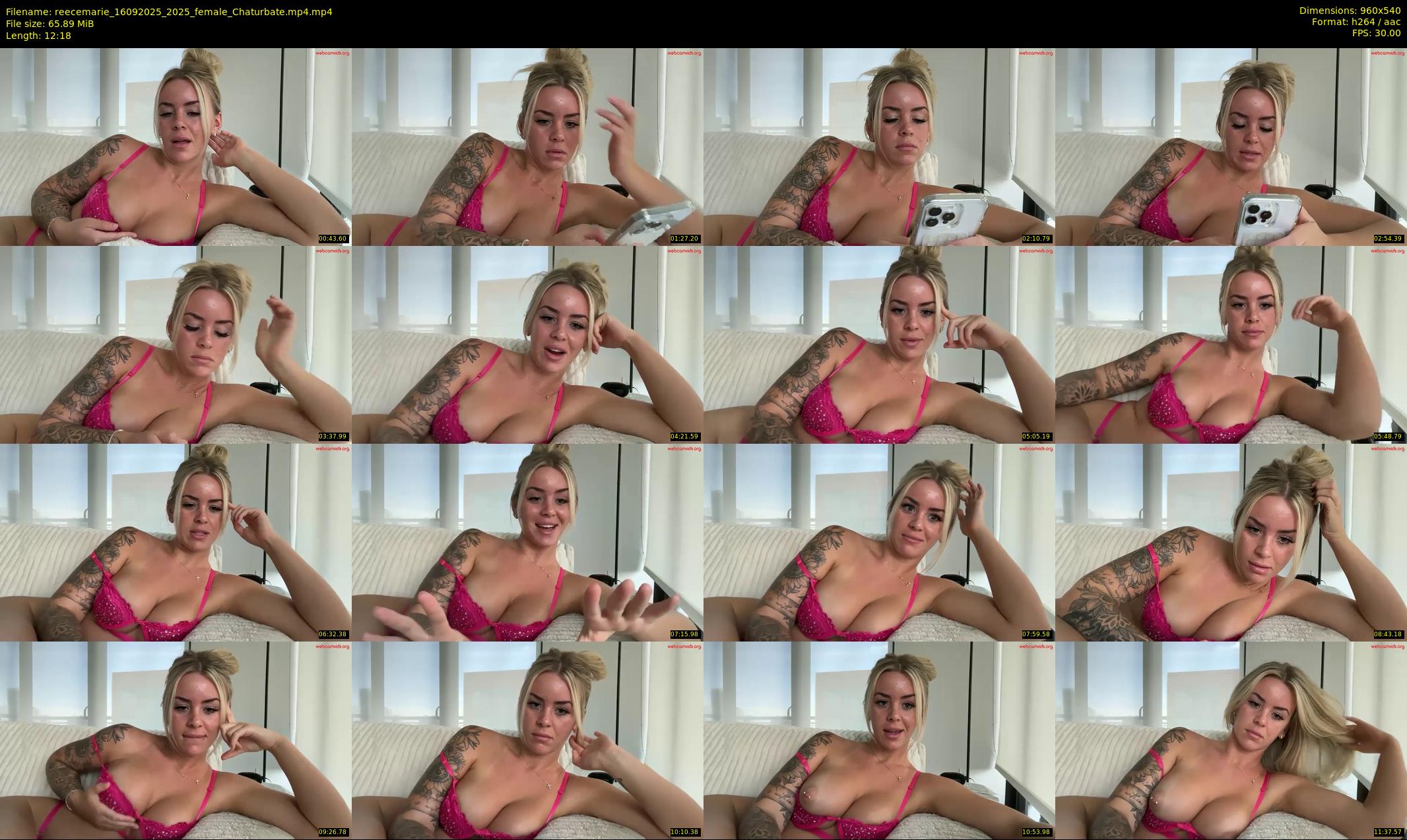 reecemarie — 13 minute Chaturbate female cam show recording, 480p, Sep 16, 2025
