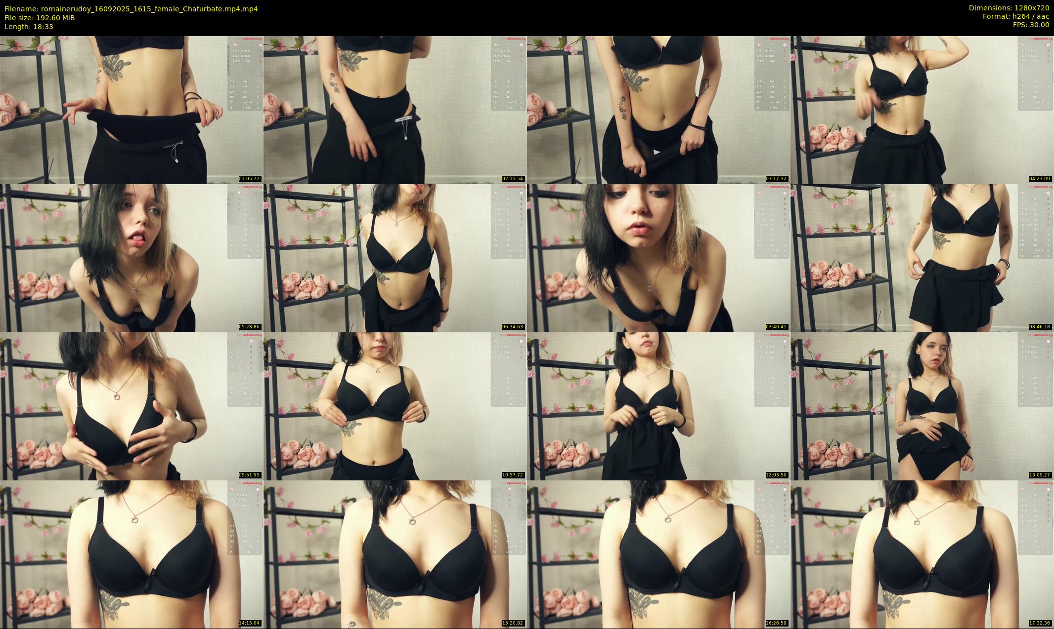 romainerudoy — 19 minute Chaturbate female cam show recording, 720p, Sep 16, 2025