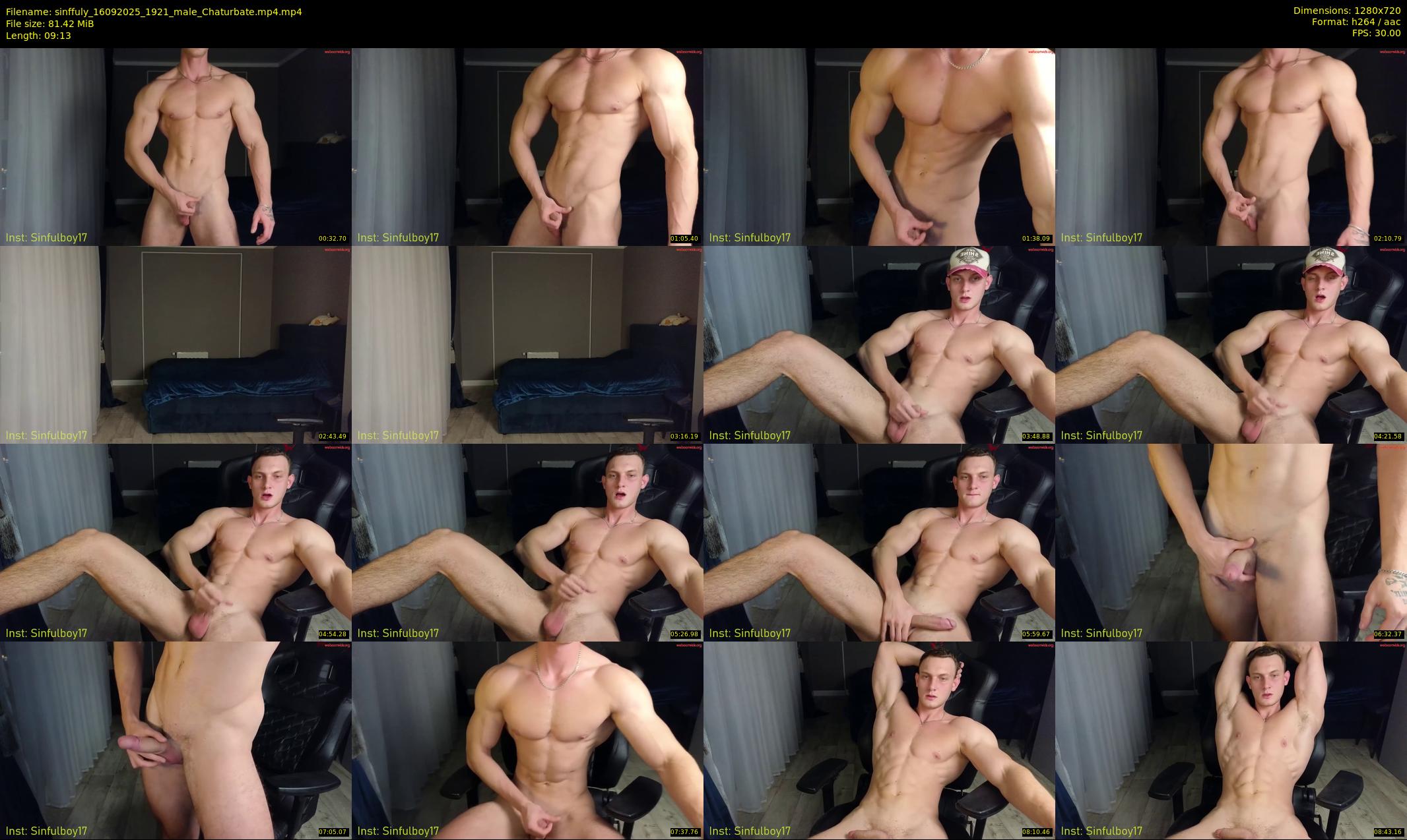 sinffuly — 10 minute Chaturbate male cam show recording, 720p, Sep 16, 2025