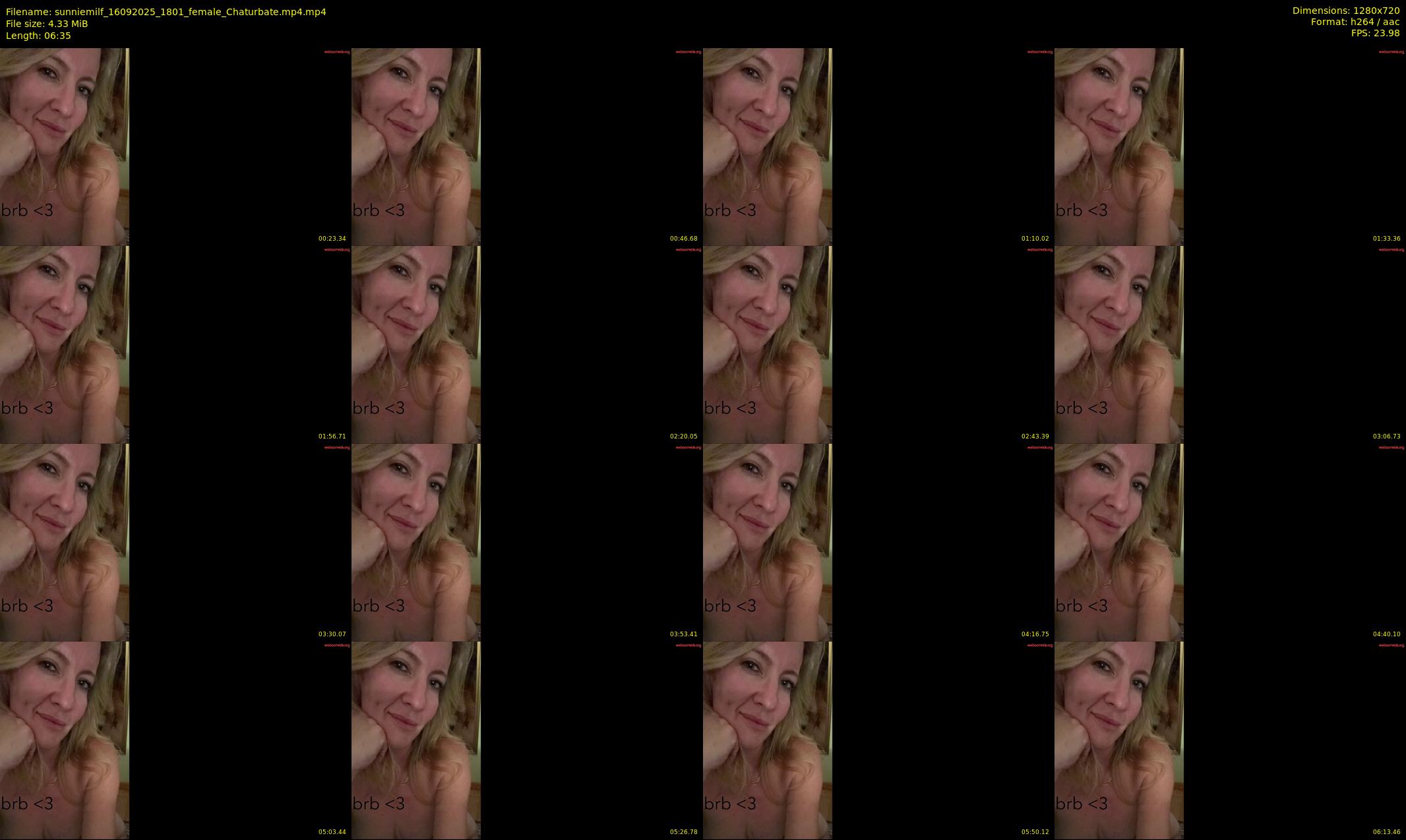 sunniemilf — 7 minute Chaturbate female cam show recording, 720p, Sep 16, 2025