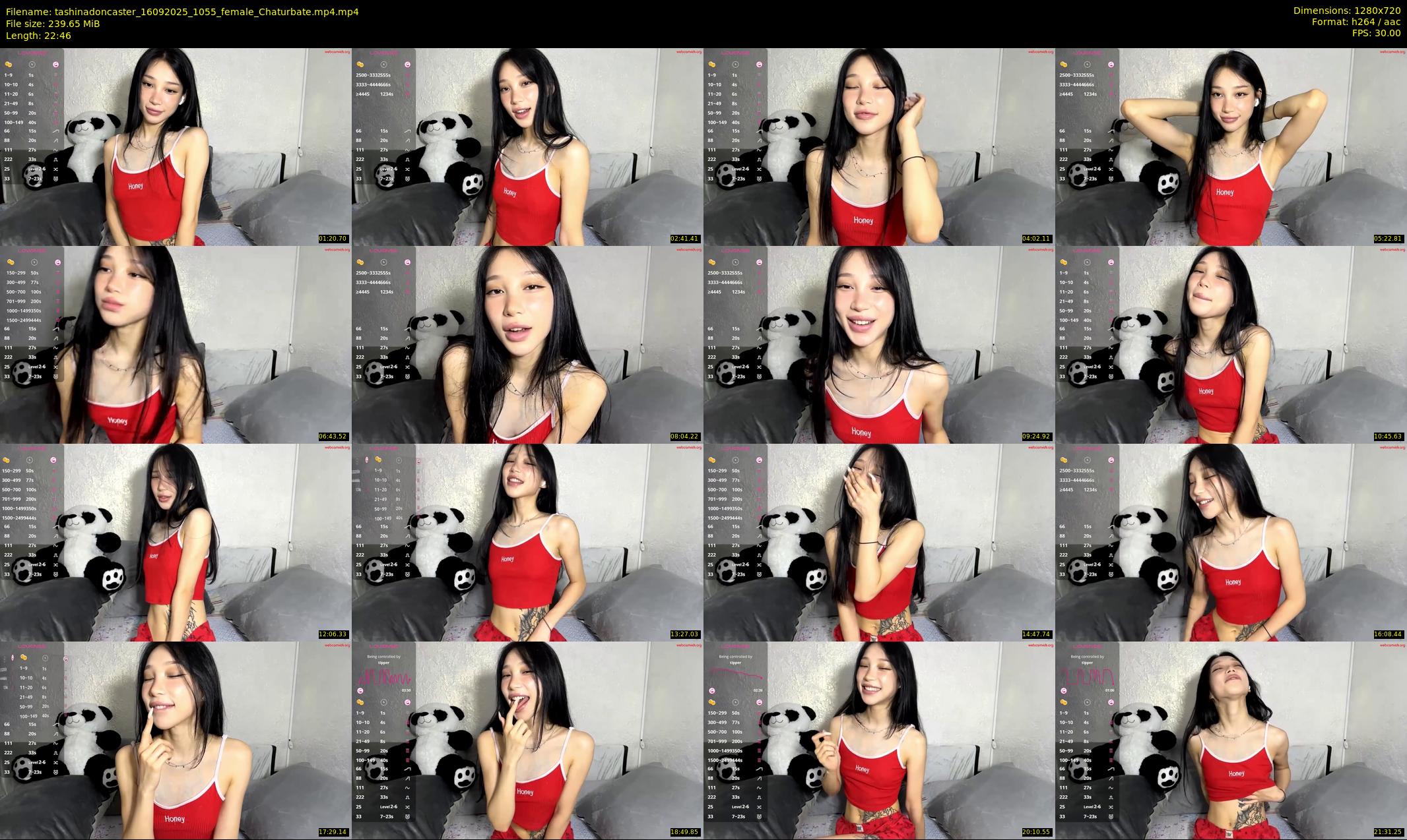 tashinadoncaster — 23 minute Chaturbate female cam show recording, 720p, Sep 16, 2025