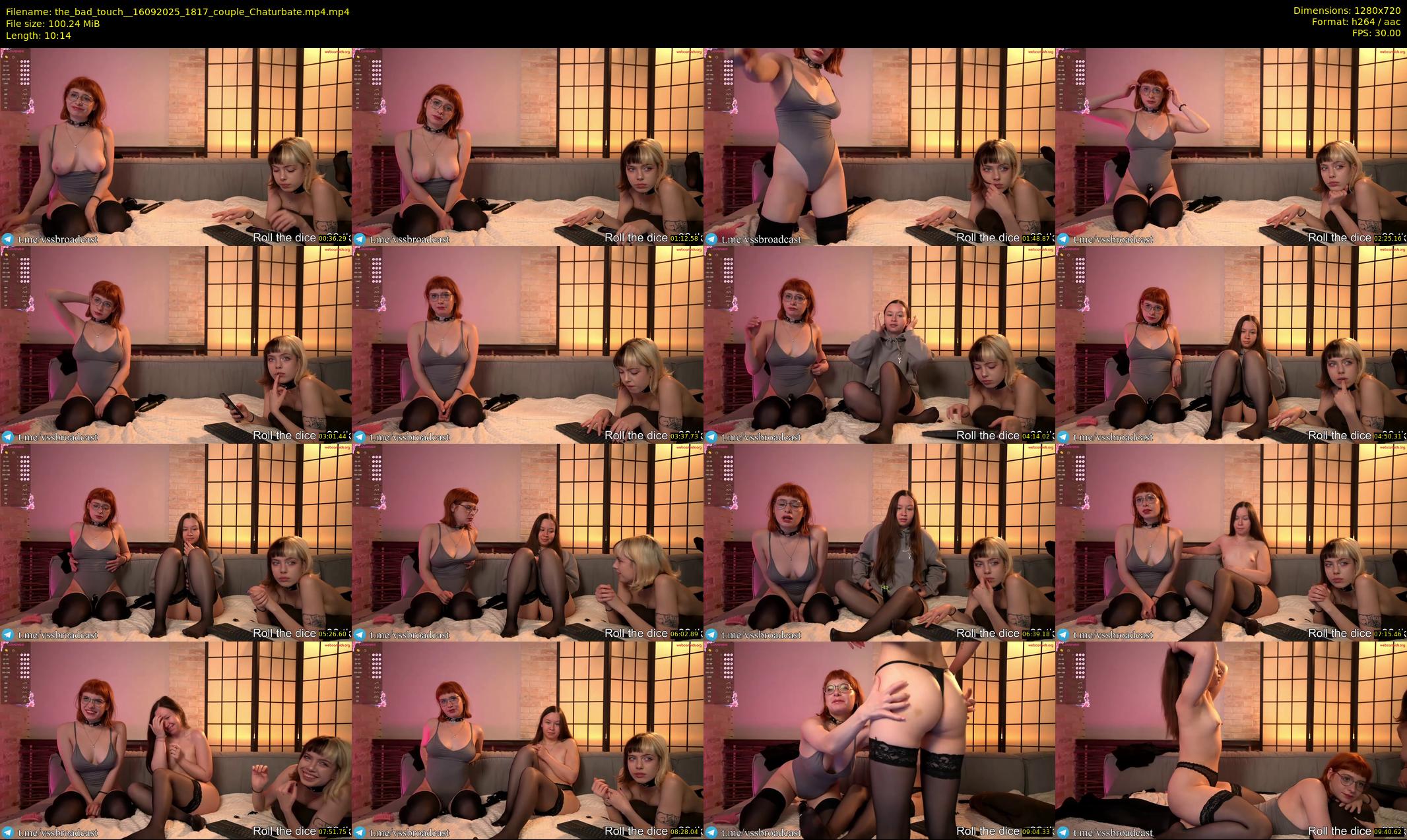 the_bad_touch_ — 11 minute Chaturbate couple cam show recording, 720p, Sep 16, 2025
