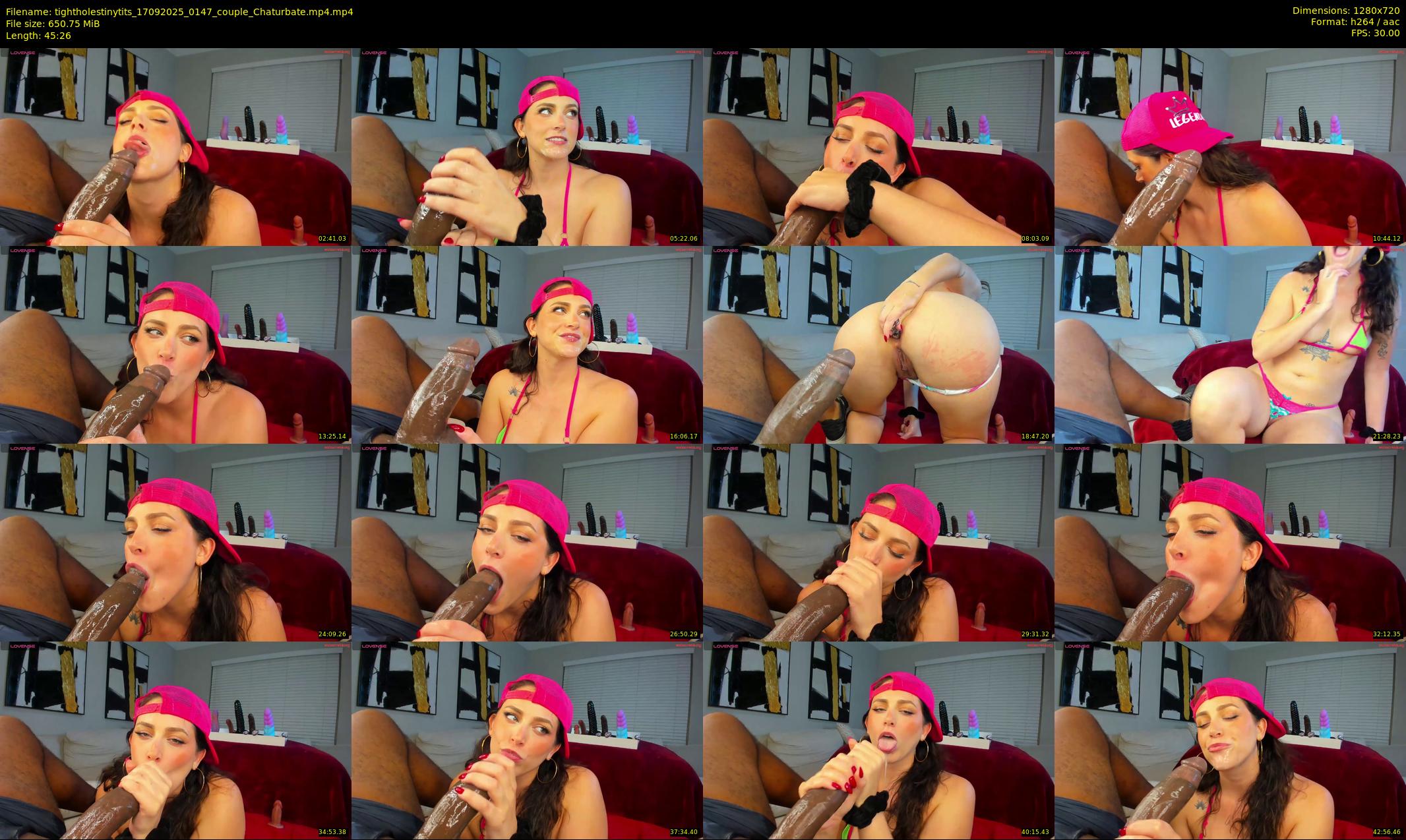 tightholestinytits — 46 minute Chaturbate couple cam show recording, 720p, Sep 17, 2025