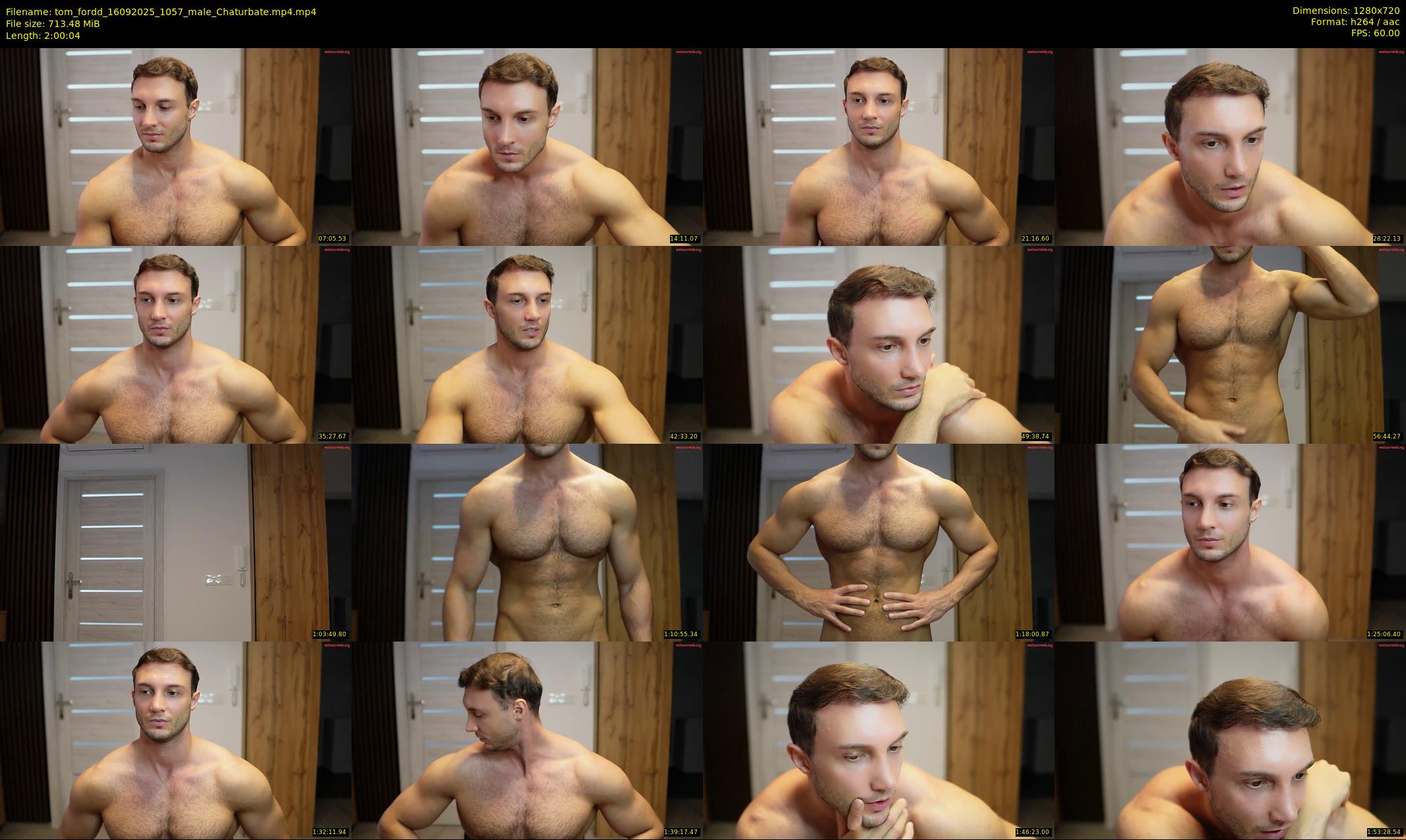 tom_fordd — 121 minute Chaturbate male cam show recording, 720p, Sep 16, 2025