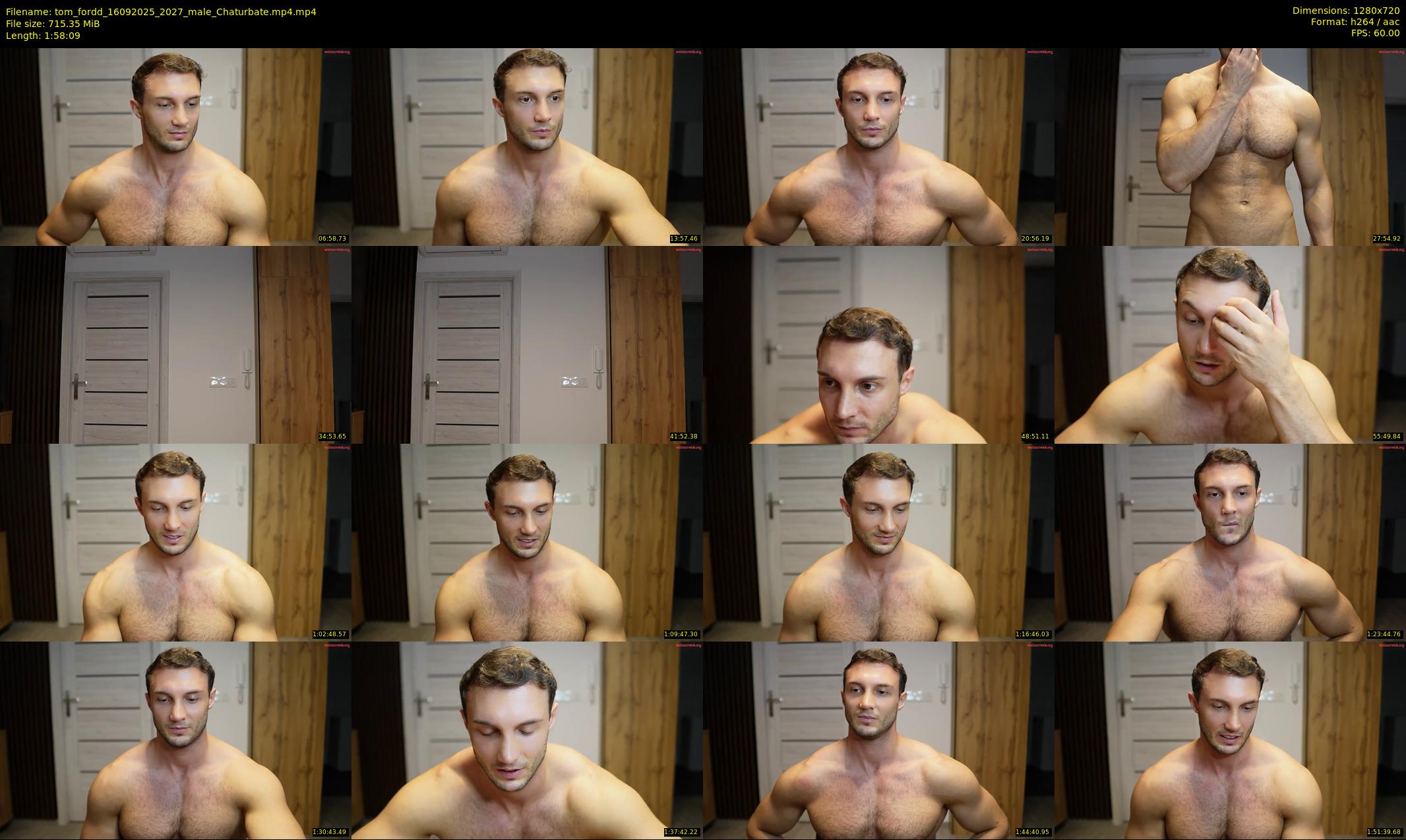 tom_fordd — 119 minute Chaturbate male cam show recording, 720p, Sep 16, 2025
