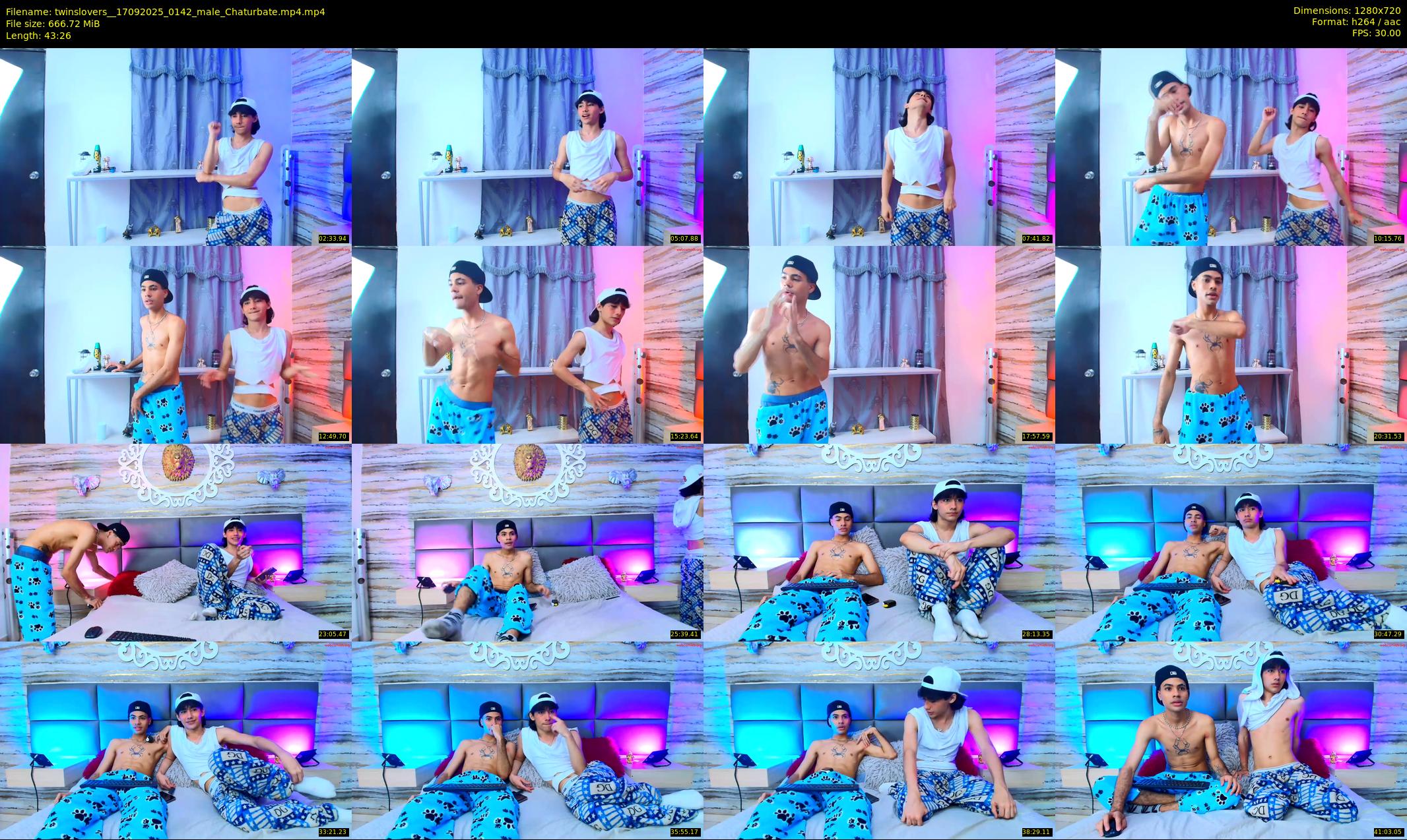 twinslovers_ — 44 minute Chaturbate couple cam show recording, 720p, Sep 17, 2025