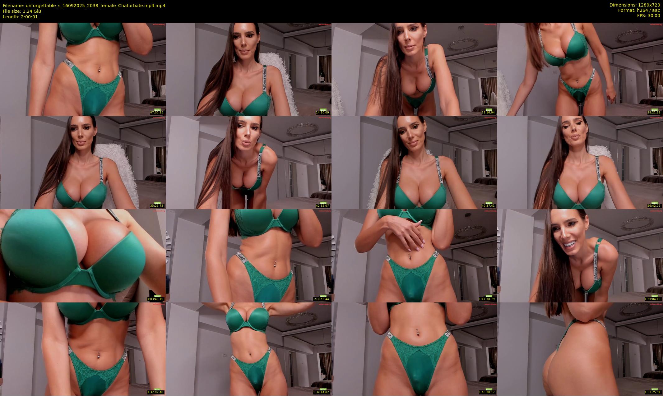 unforgettable_s — 121 minute Chaturbate female cam show recording, 720p, Sep 16, 2025