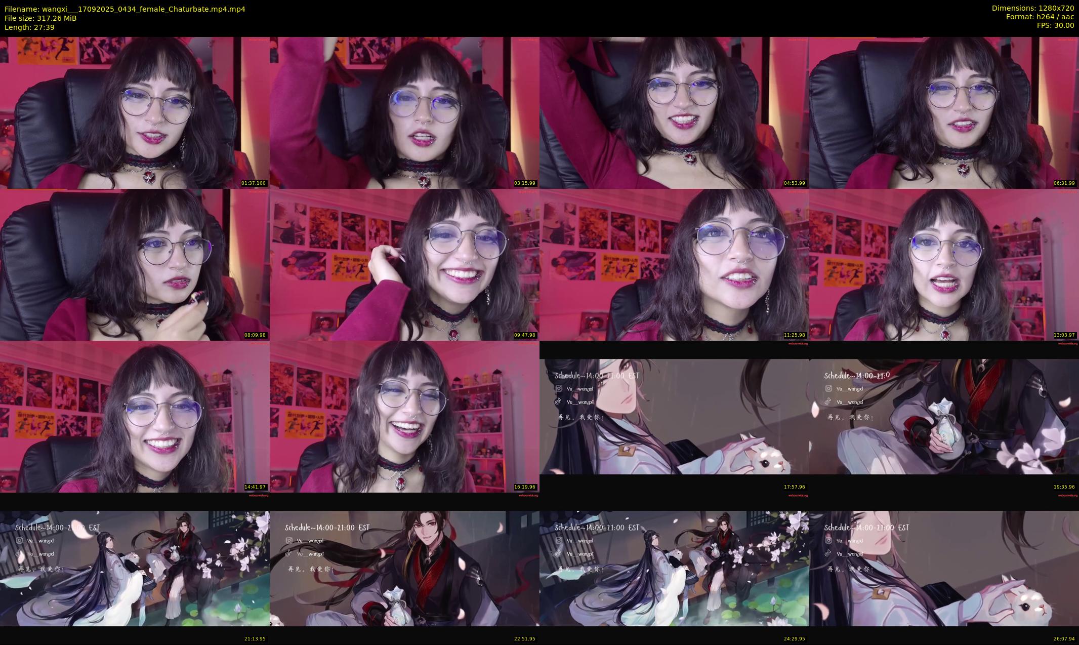 wangxi__ — 28 minute Chaturbate female cam show recording, 720p, Sep 17, 2025