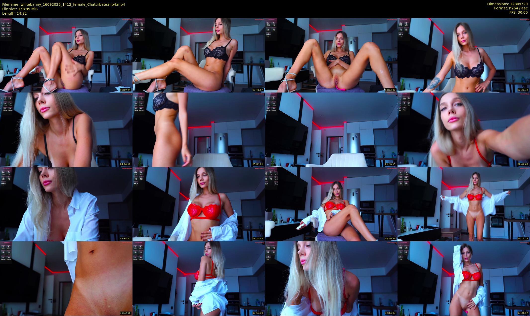 whitebanny — 15 minute Chaturbate couple cam show recording, 720p, Sep 16, 2025