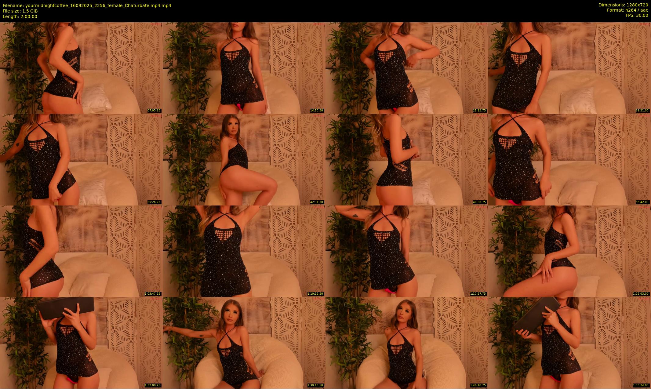 yourmidnightcoffee — 120 minute Chaturbate female cam show recording, 720p, Sep 16, 2025