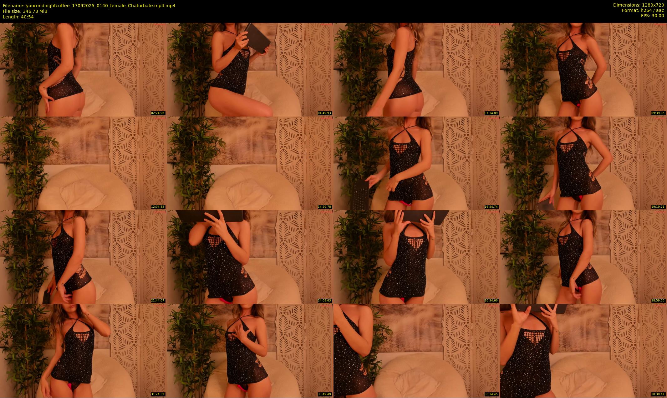 yourmidnightcoffee — 41 minute Chaturbate female cam show recording, 720p, Sep 17, 2025