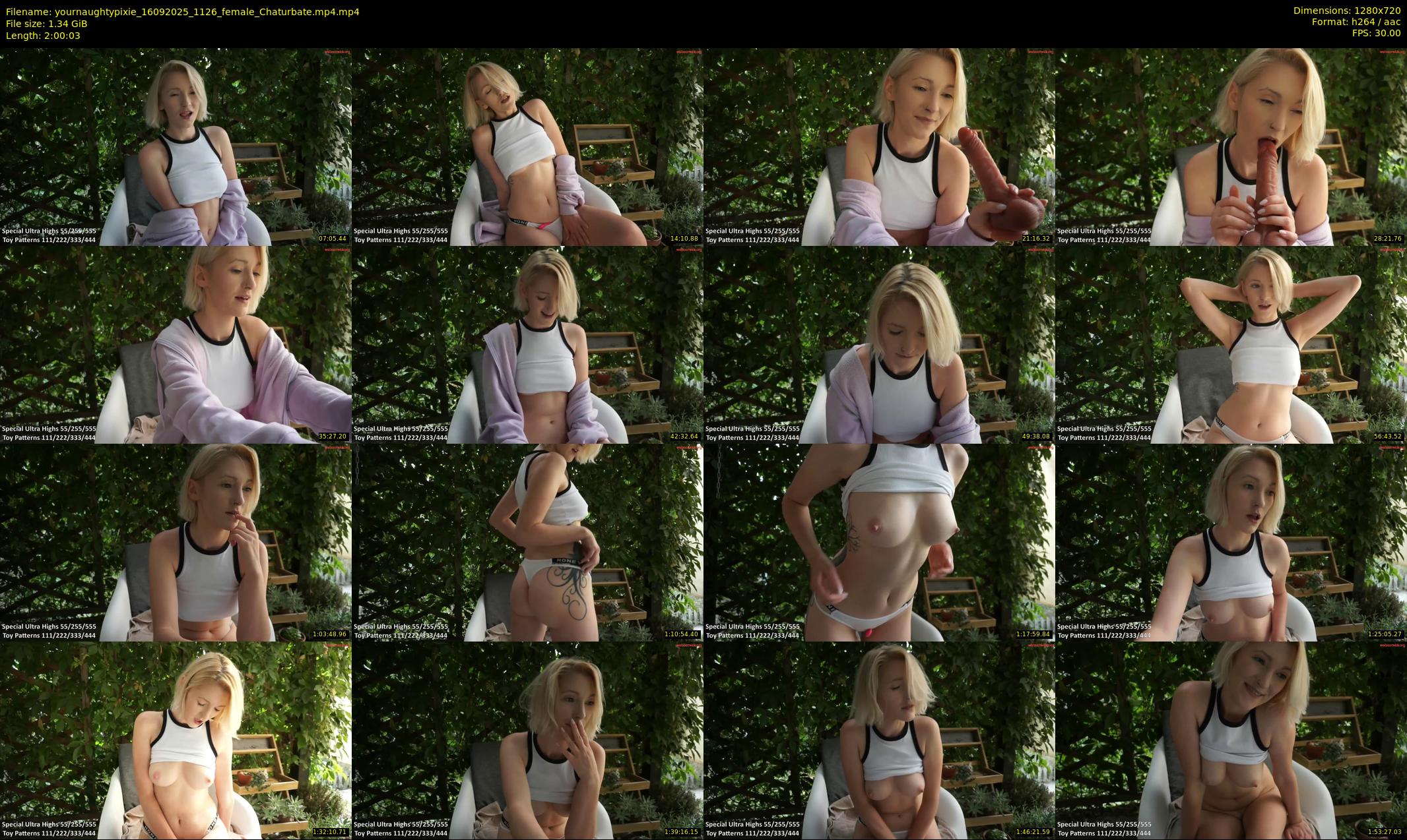 yournaughtypixie — 121 minute Chaturbate couple cam show recording, 720p, Sep 16, 2025