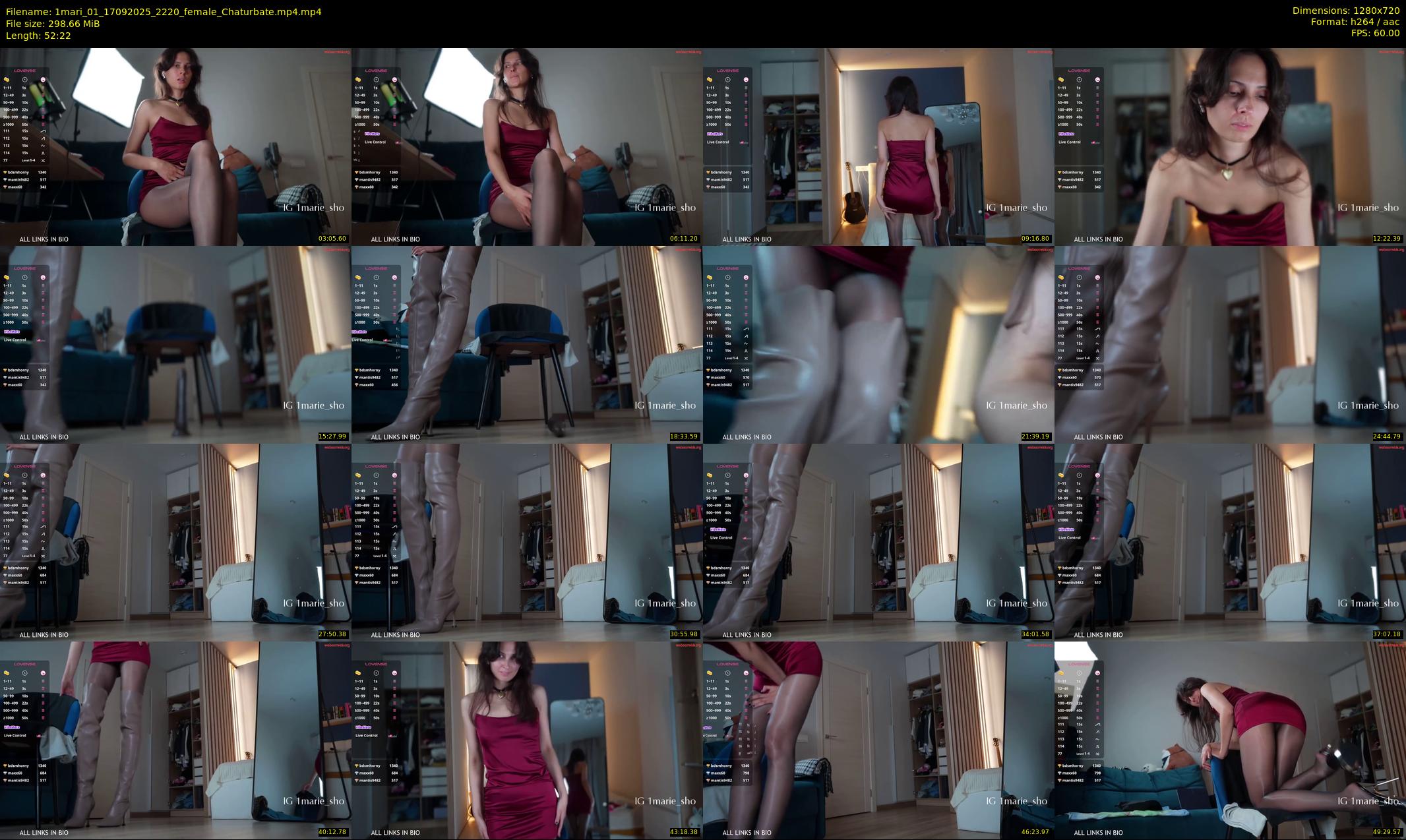 1mari_01 — 53 minute Chaturbate female cam show recording, 720p, Sep 17, 2025