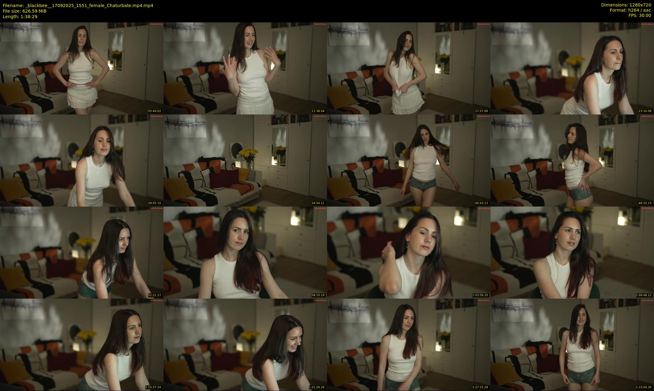_blackbee_ — 99 minute Chaturbate female cam show recording, 720p, Sep 17, 2025