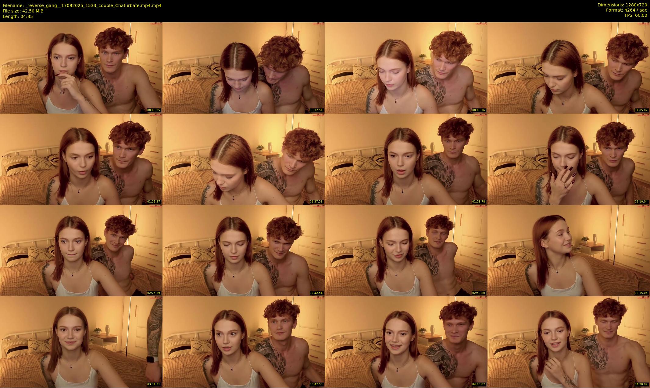 _reverse_gang_ — 5 minute Chaturbate couple cam show recording, 720p, Sep 17, 2025