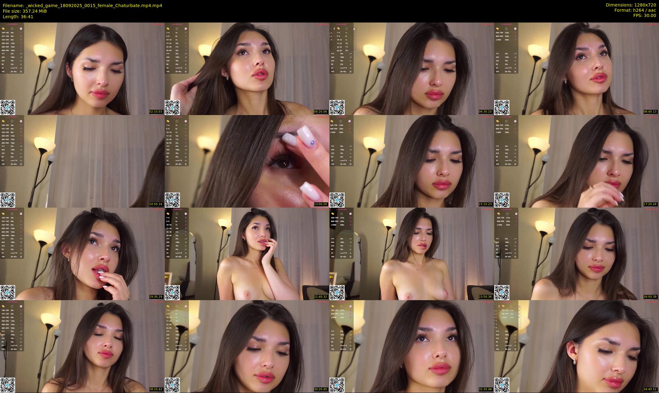_wicked_game — 37 minute Chaturbate female cam show recording, 720p, Sep 18, 2025