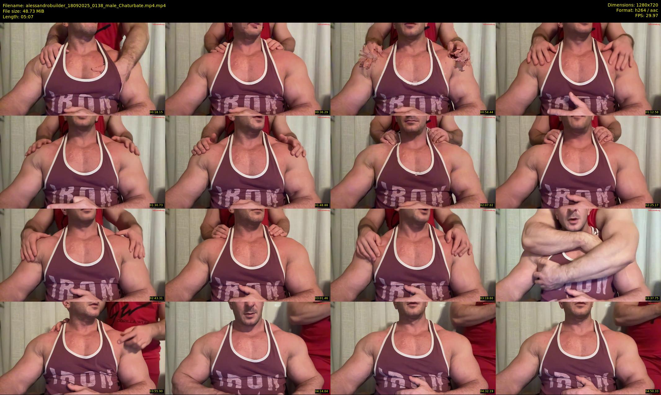 alessandrobuilder — 6 minute Chaturbate couple cam show recording, 720p, Sep 18, 2025