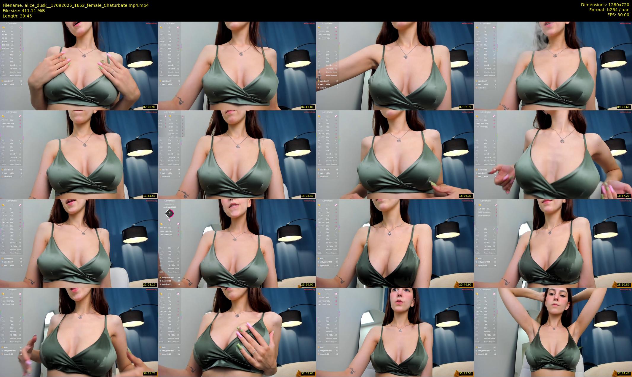 alice_dusk_ — 40 minute Chaturbate female cam show recording, 720p, Sep 17, 2025