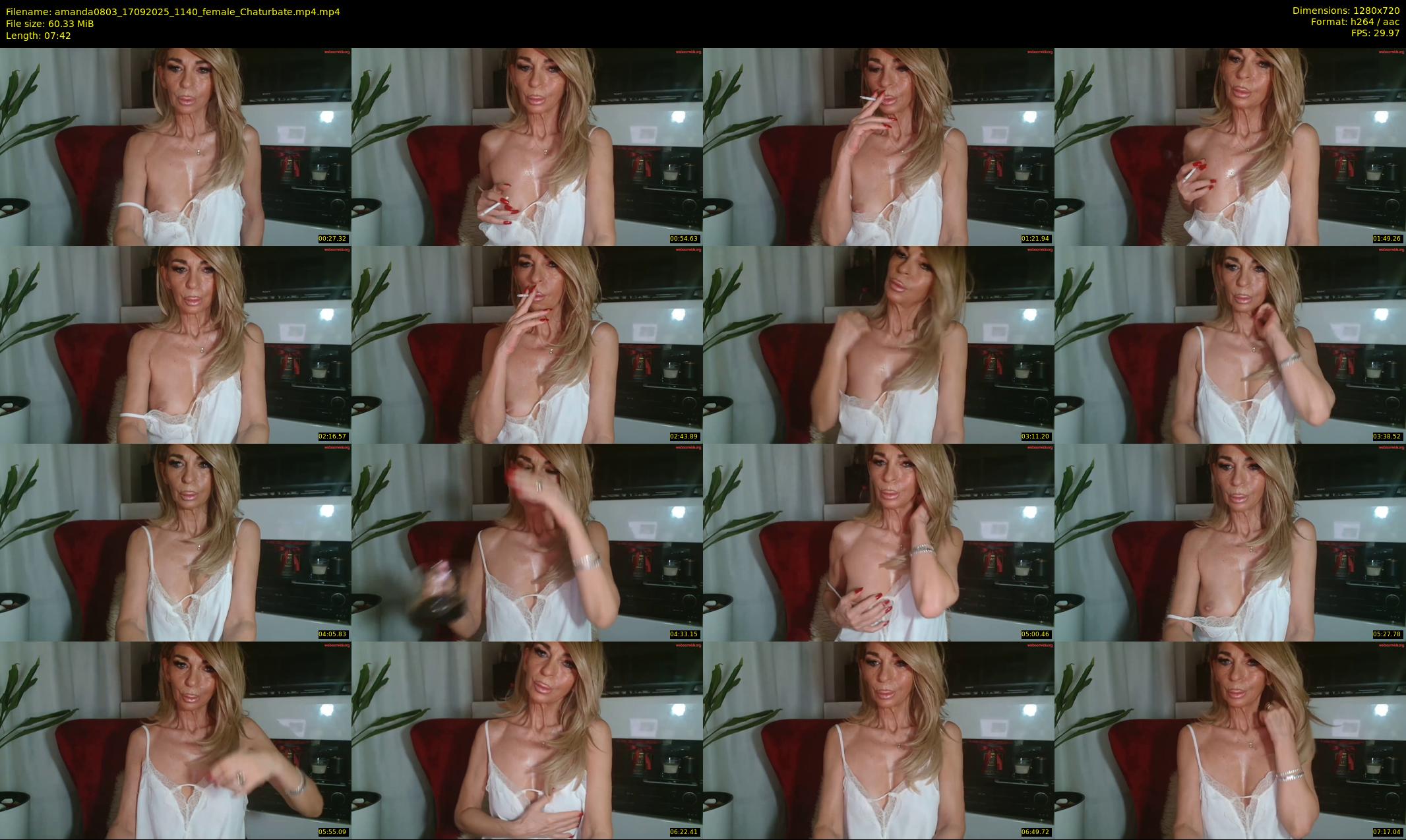 amanda0803 — 8 minute Chaturbate female cam show recording, 720p, Sep 17, 2025