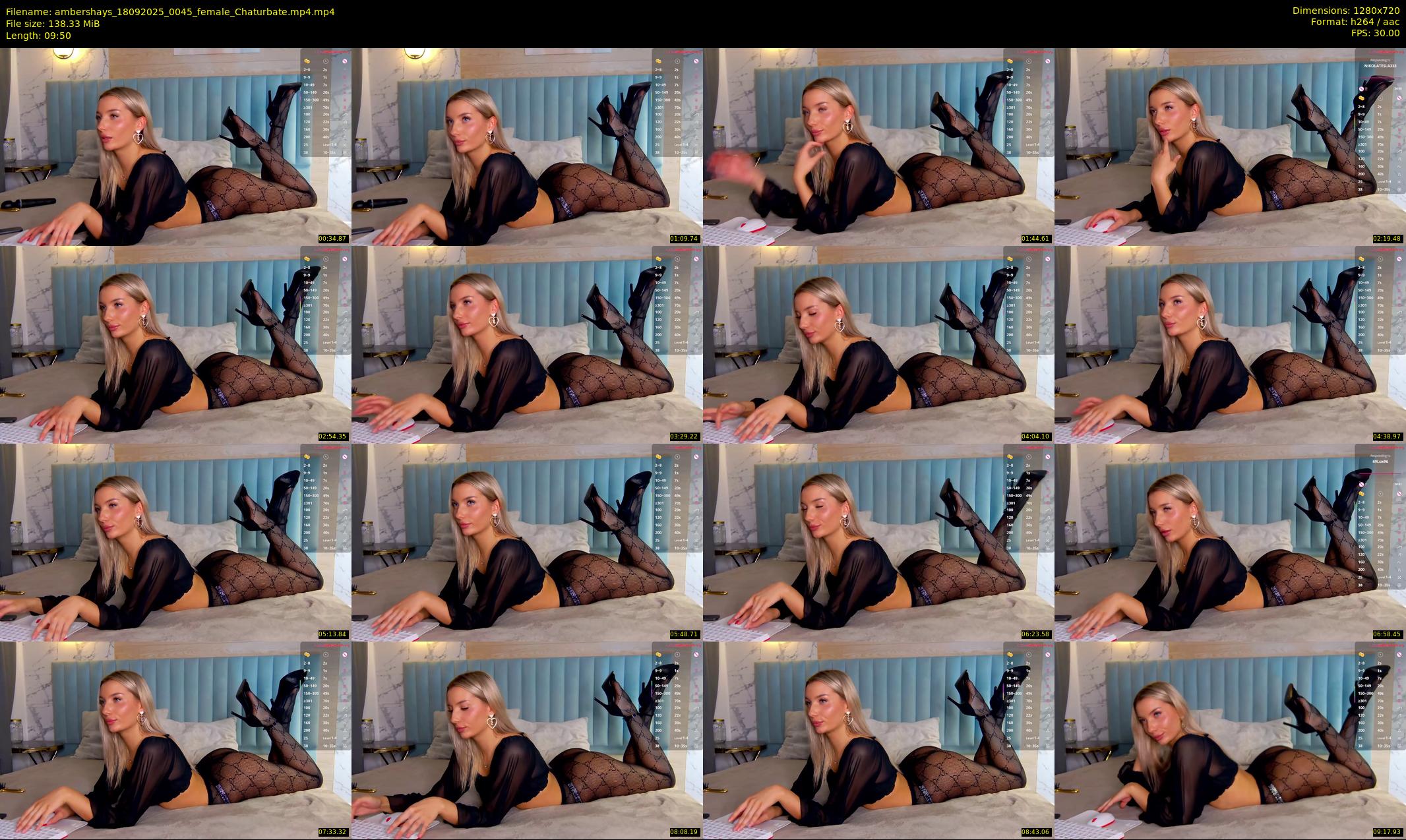 ambershays — 10 minute Chaturbate female cam show recording, 720p, Sep 18, 2025