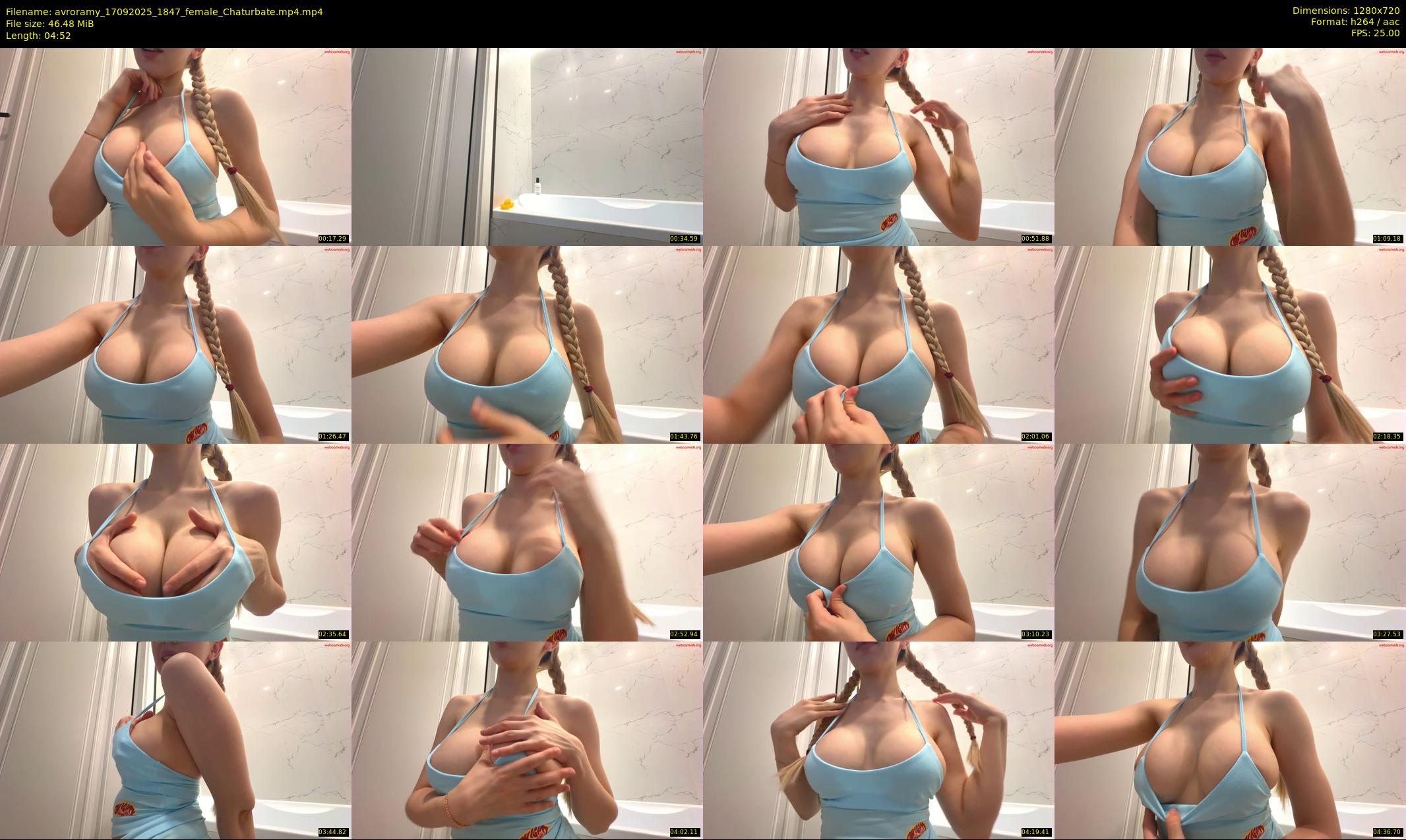 avroramy — 5 minute Chaturbate female cam show recording, 720p, Sep 17, 2025