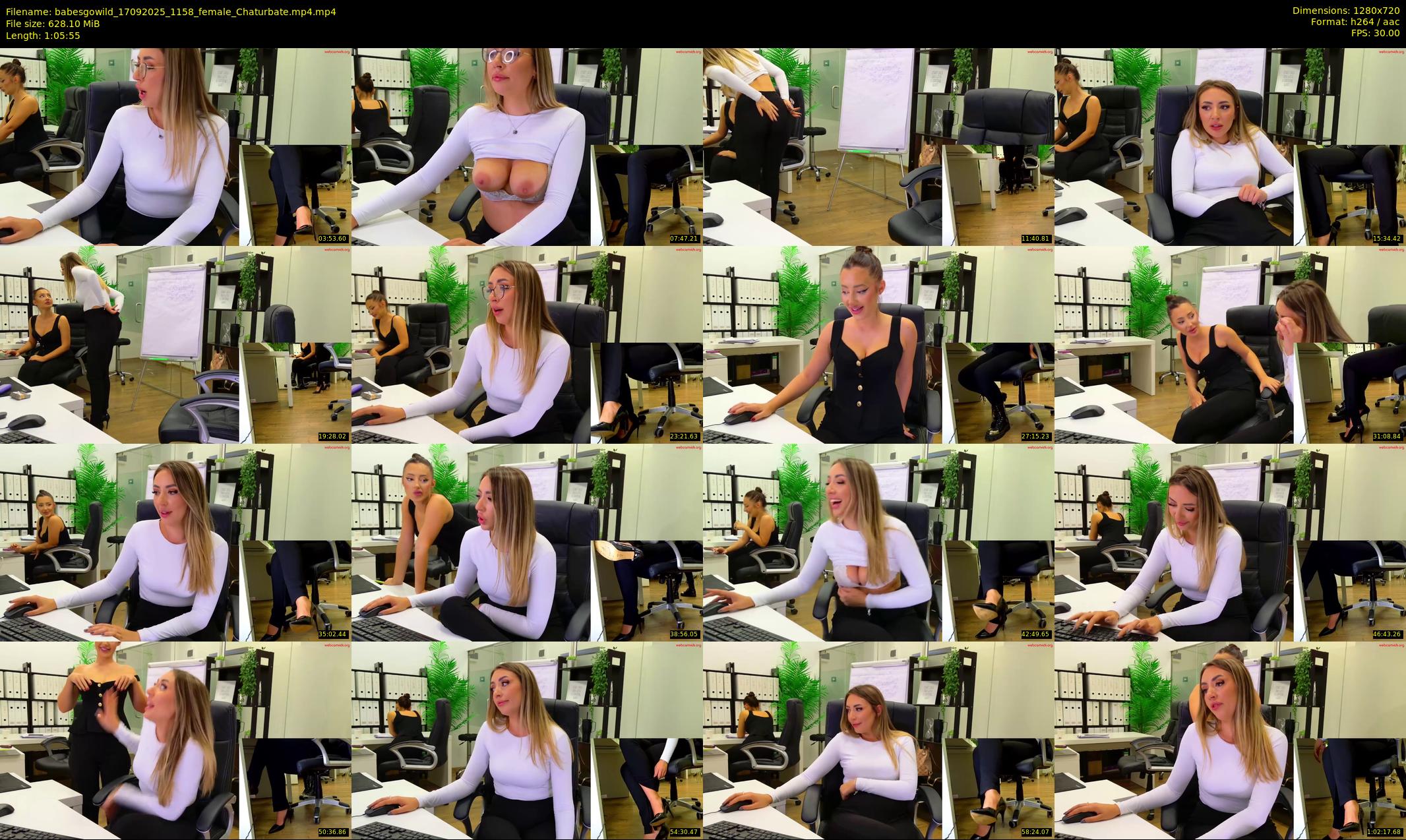 babesgowild — 66 minute Chaturbate couple cam show recording, 720p, Sep 17, 2025