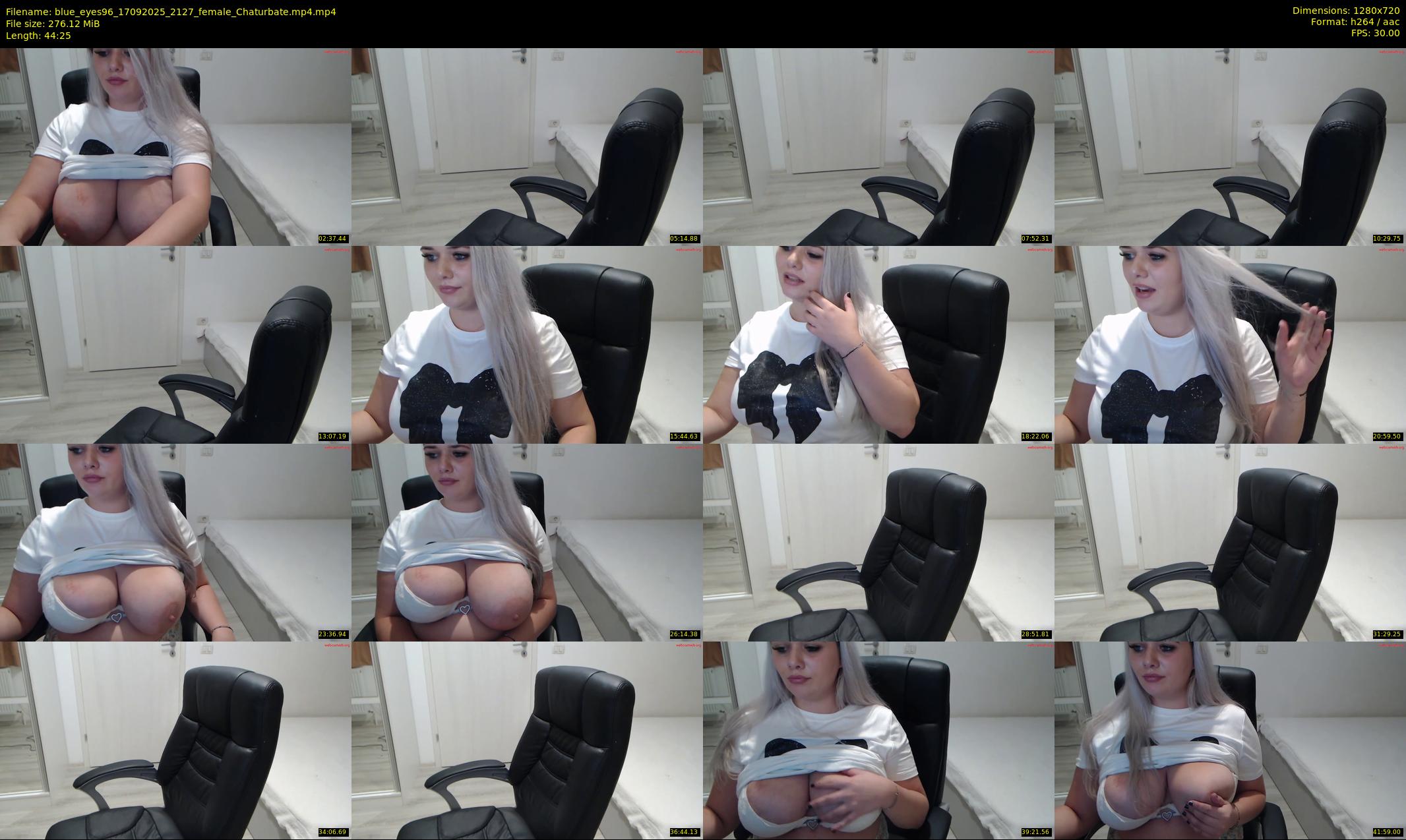 blue_eyes96 — 45 minute Chaturbate female cam show recording, 720p, Sep 17, 2025