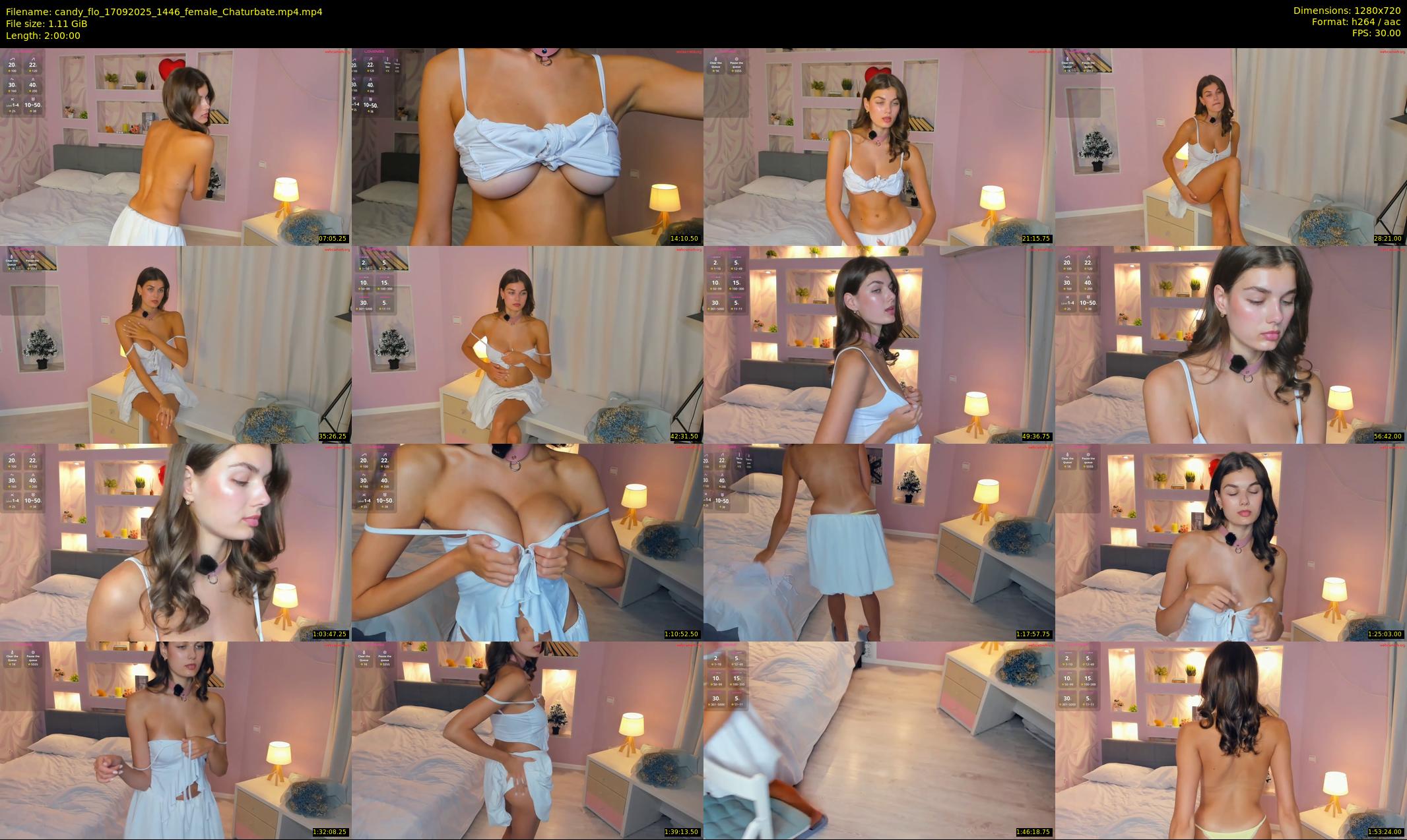 candy_flo — 120 minute Chaturbate female cam show recording, 720p, Sep 17, 2025