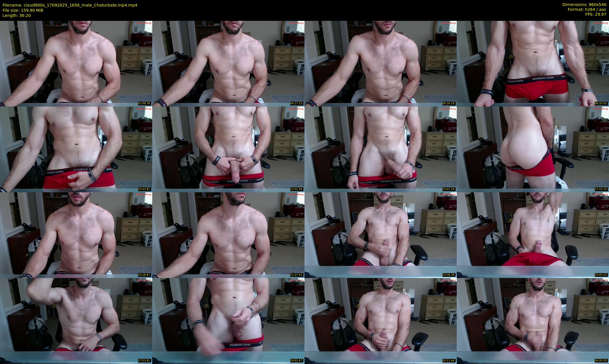 cloud900x — 37 minute Chaturbate male cam show recording, 480p, Sep 17, 2025