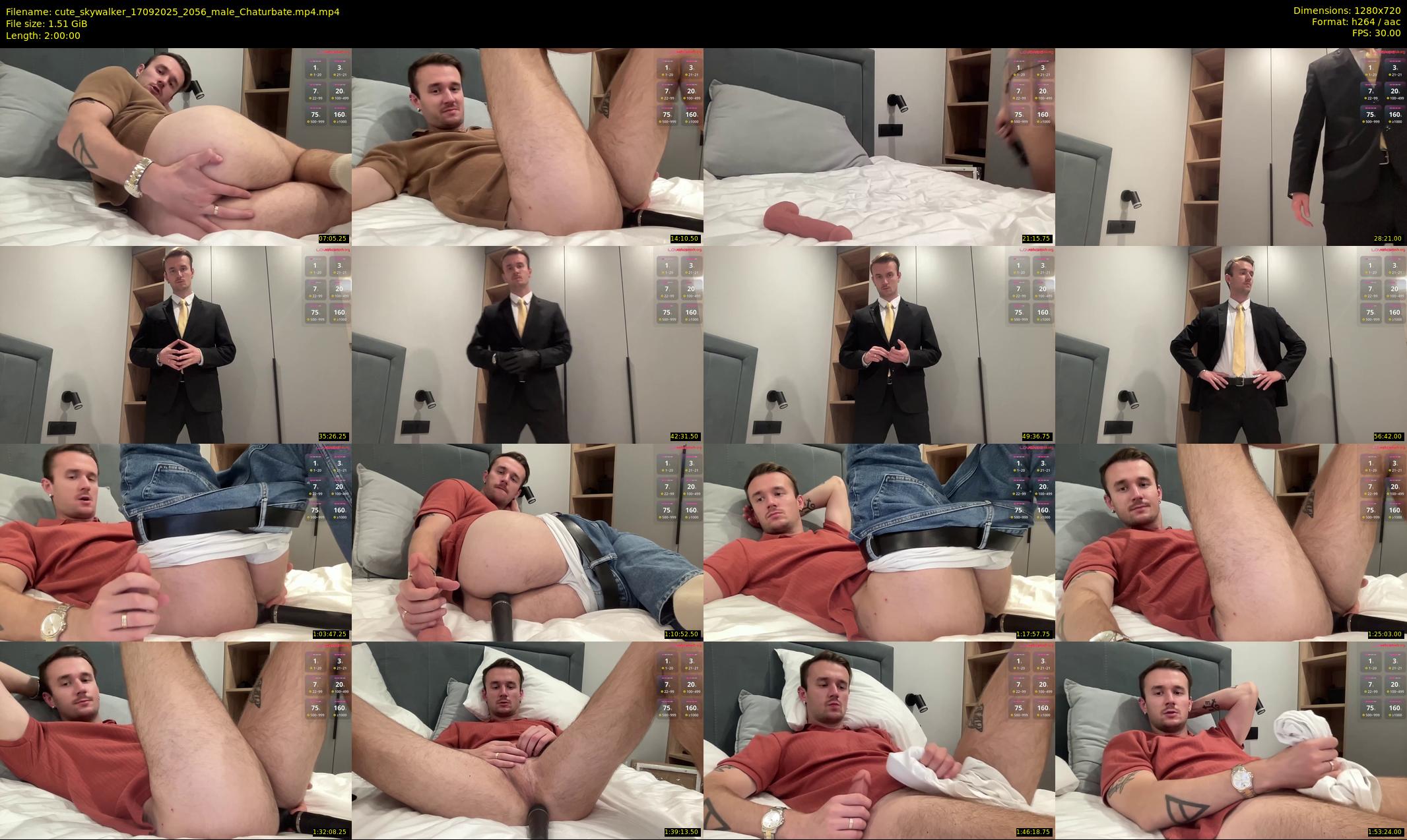 cute_skywalker — 120 minute Chaturbate male cam show recording, 720p, Sep 17, 2025