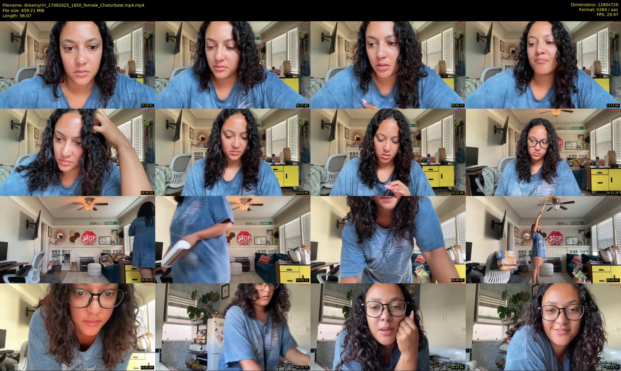 dreamyriri — 57 minute Chaturbate female cam show recording, 720p, Sep 17, 2025