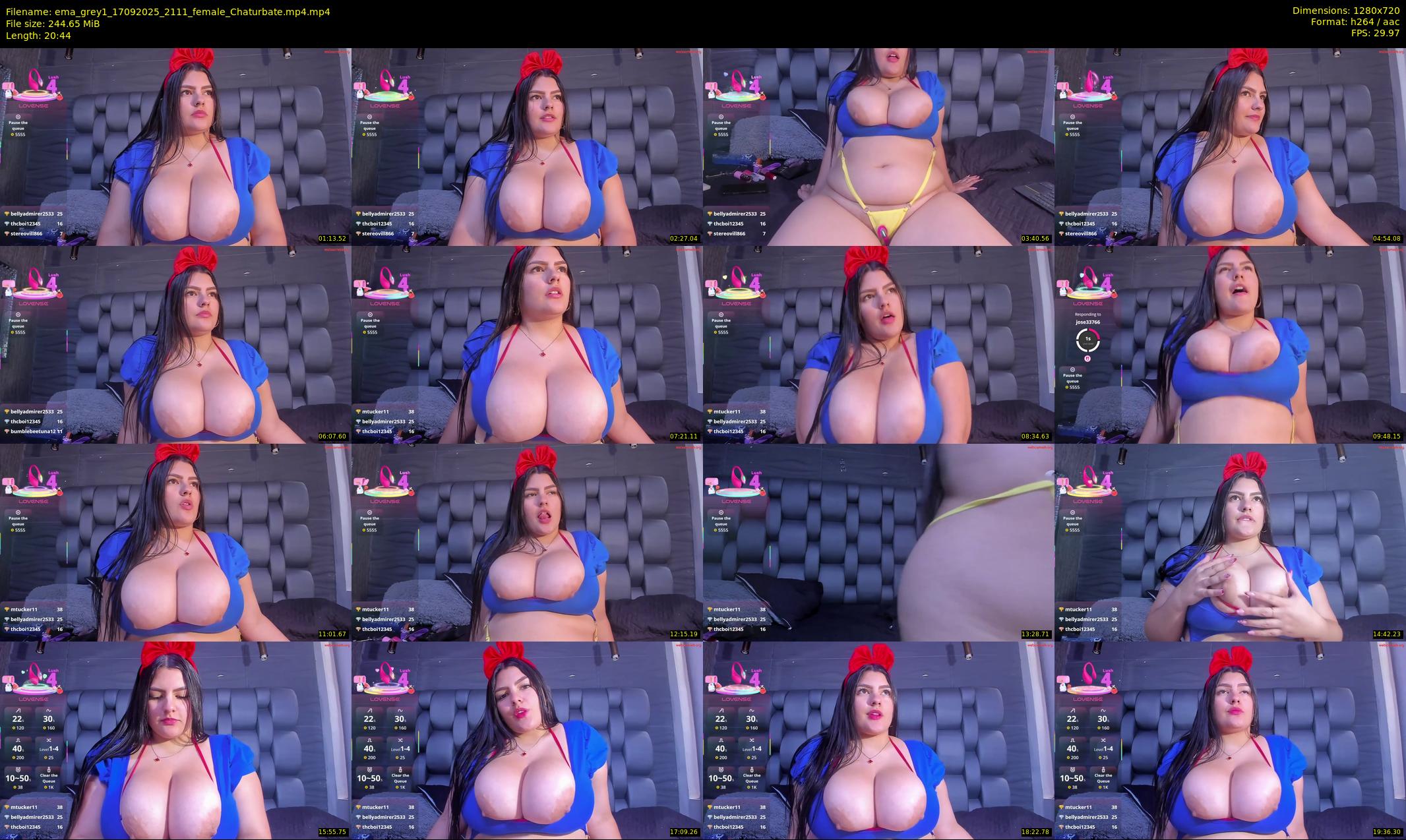ema_grey1 — 21 minute Chaturbate female cam show recording, 720p, Sep 17, 2025