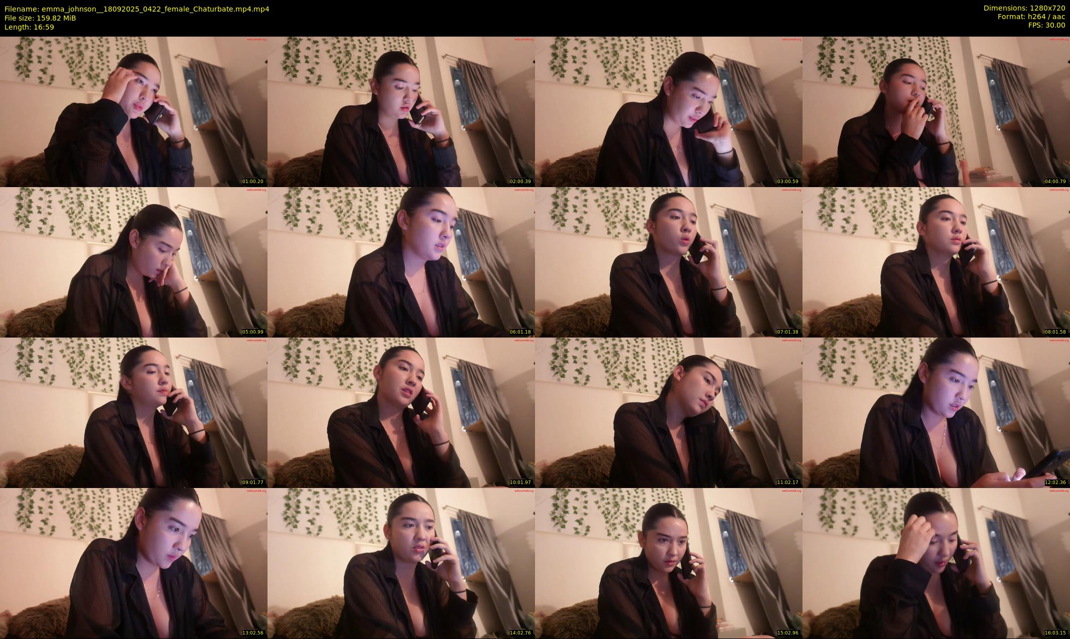emma_johnson_ — 17 minute Chaturbate female cam show recording, 720p, Sep 18, 2025