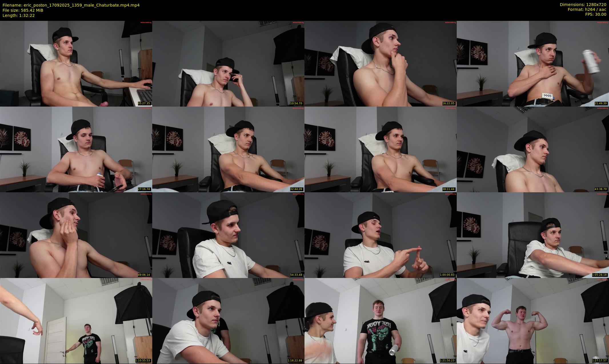 eric_poston — 93 minute Chaturbate male cam show recording, 720p, Sep 17, 2025