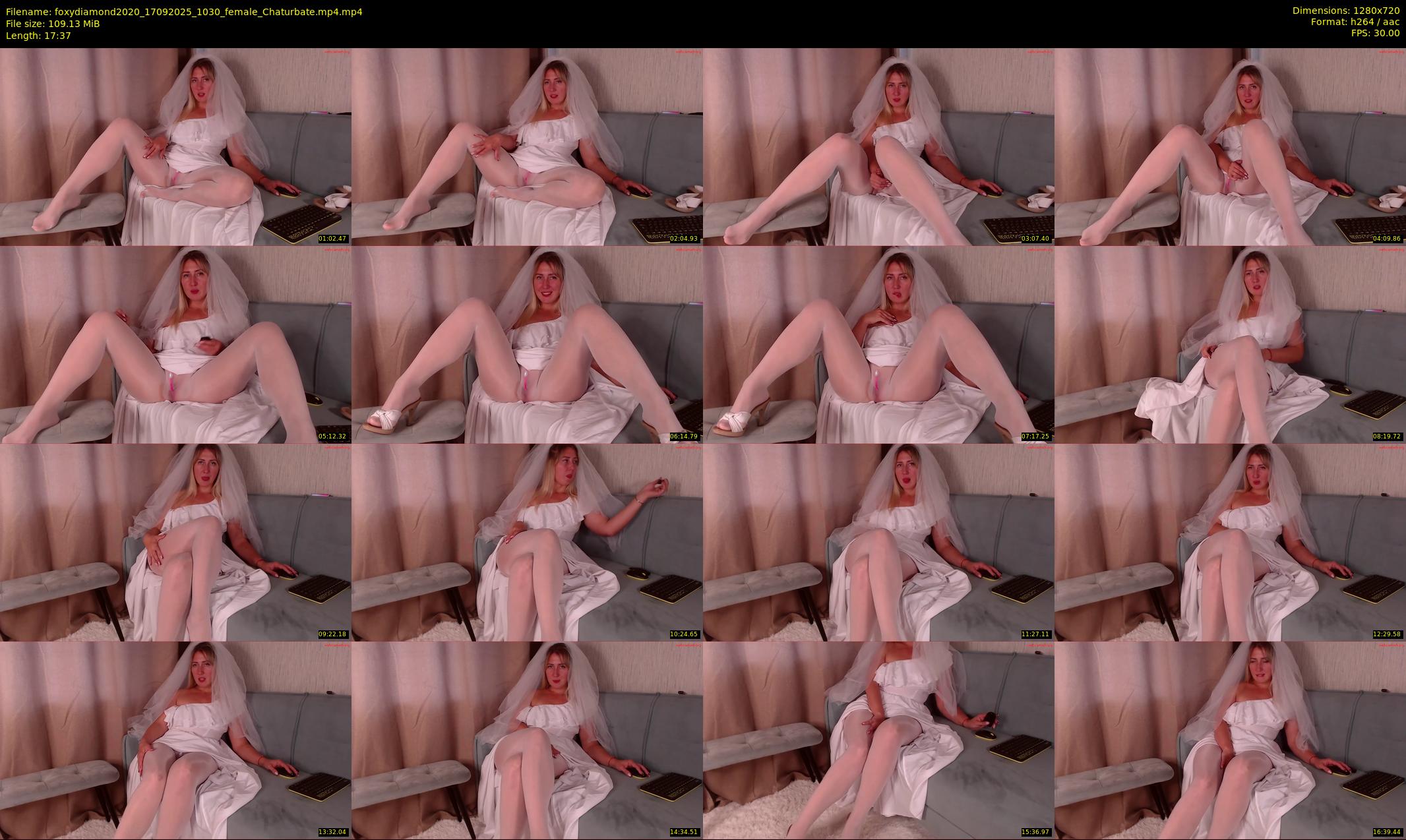 foxydiamond2020 — 18 minute Chaturbate female cam show recording, 720p, Sep 17, 2025