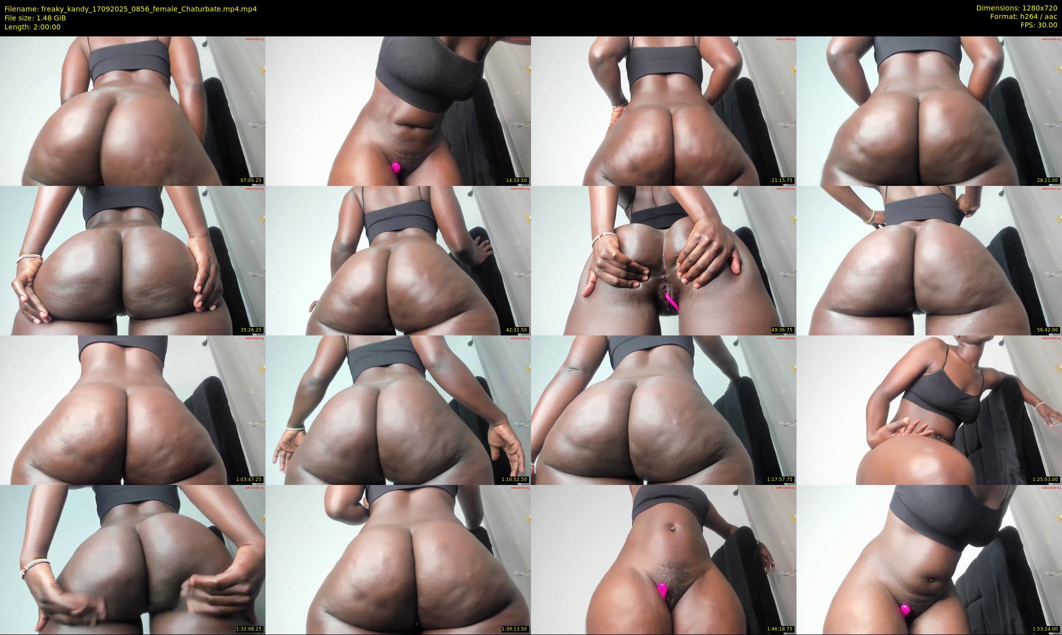 freaky_kandy — 120 minute Chaturbate female cam show recording, 720p, Sep 17, 2025