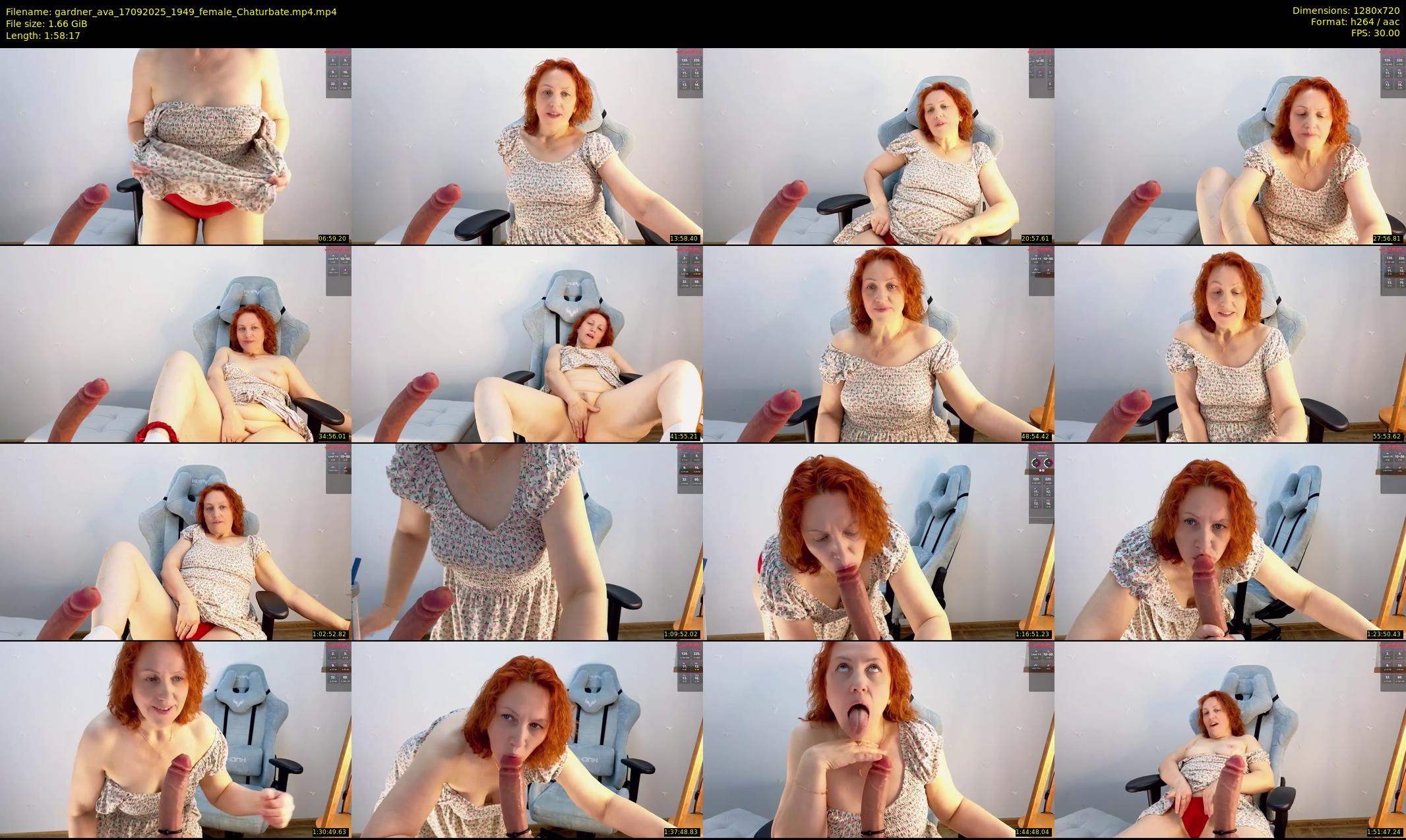 gardner_ava — 119 minute Chaturbate female cam show recording, 720p, Sep 17, 2025