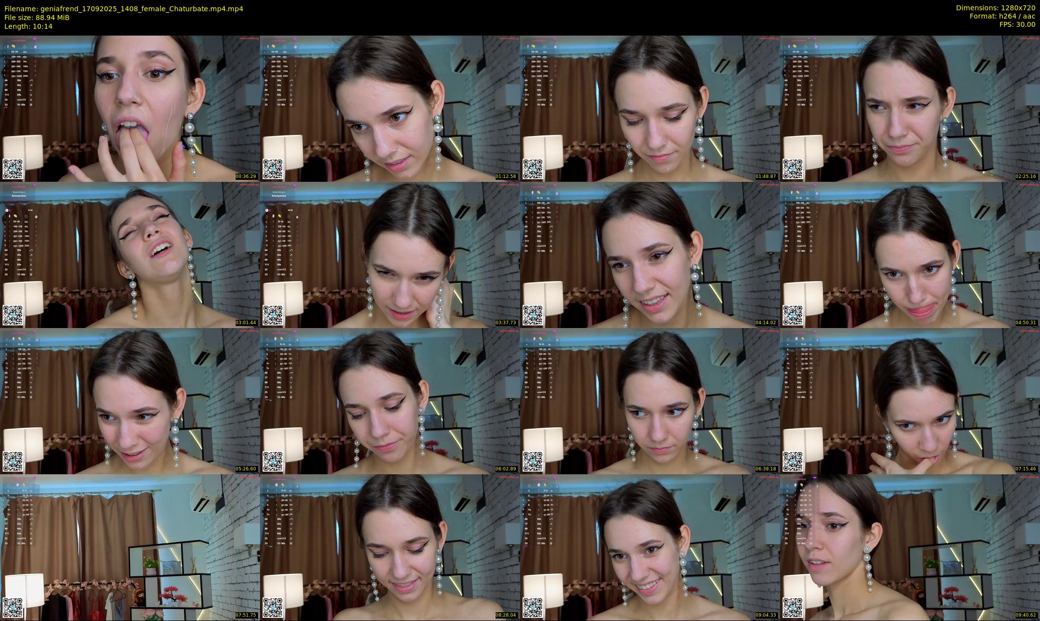 geniafrend — 11 minute Chaturbate female cam show recording, 720p, Sep 17, 2025