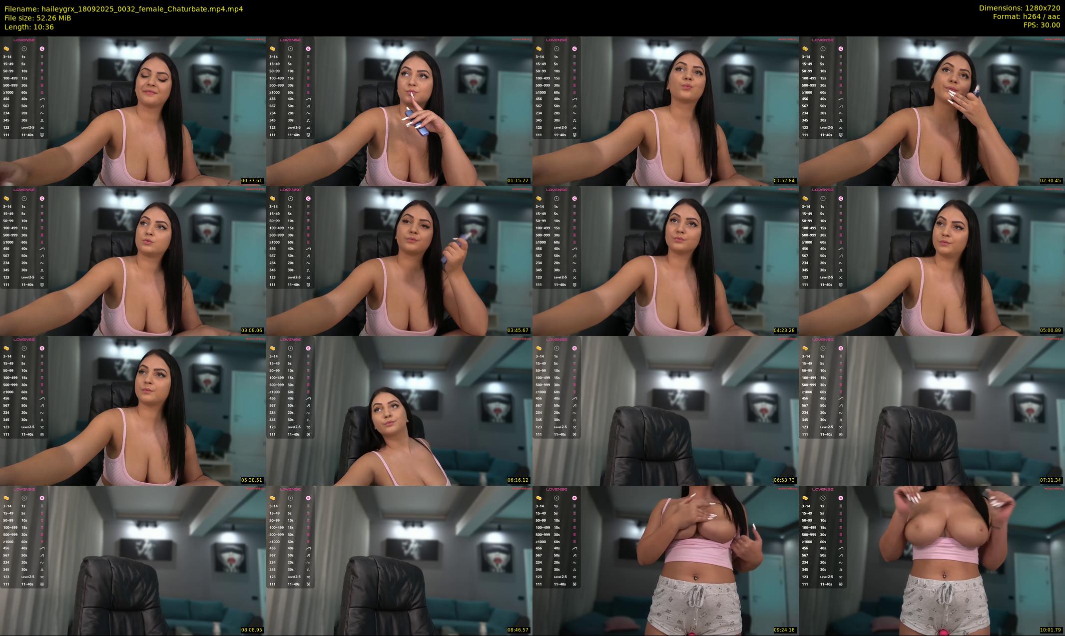 haileygrx — 11 minute Chaturbate female cam show recording, 720p, Sep 18, 2025