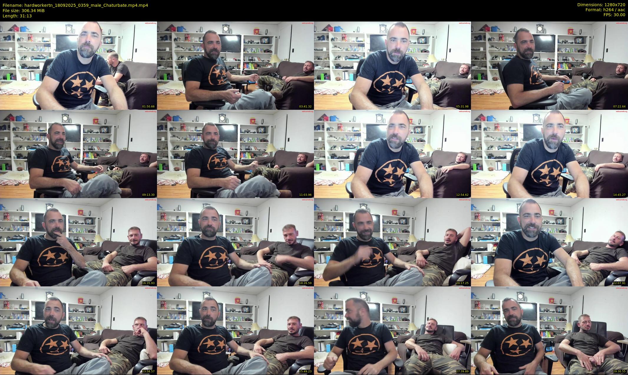 hardworkertn — 32 minute Chaturbate male cam show recording, 720p, Sep 18, 2025
